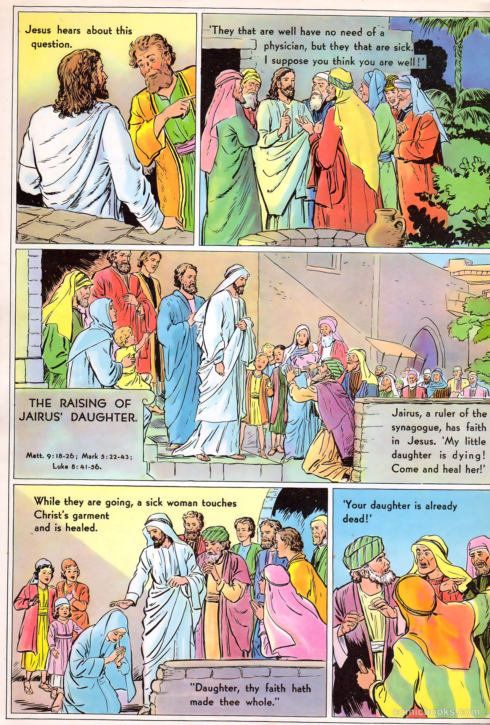 The Life of Christ Visualized #1 (1942, Standard Publishing Company) — page 42 of 48