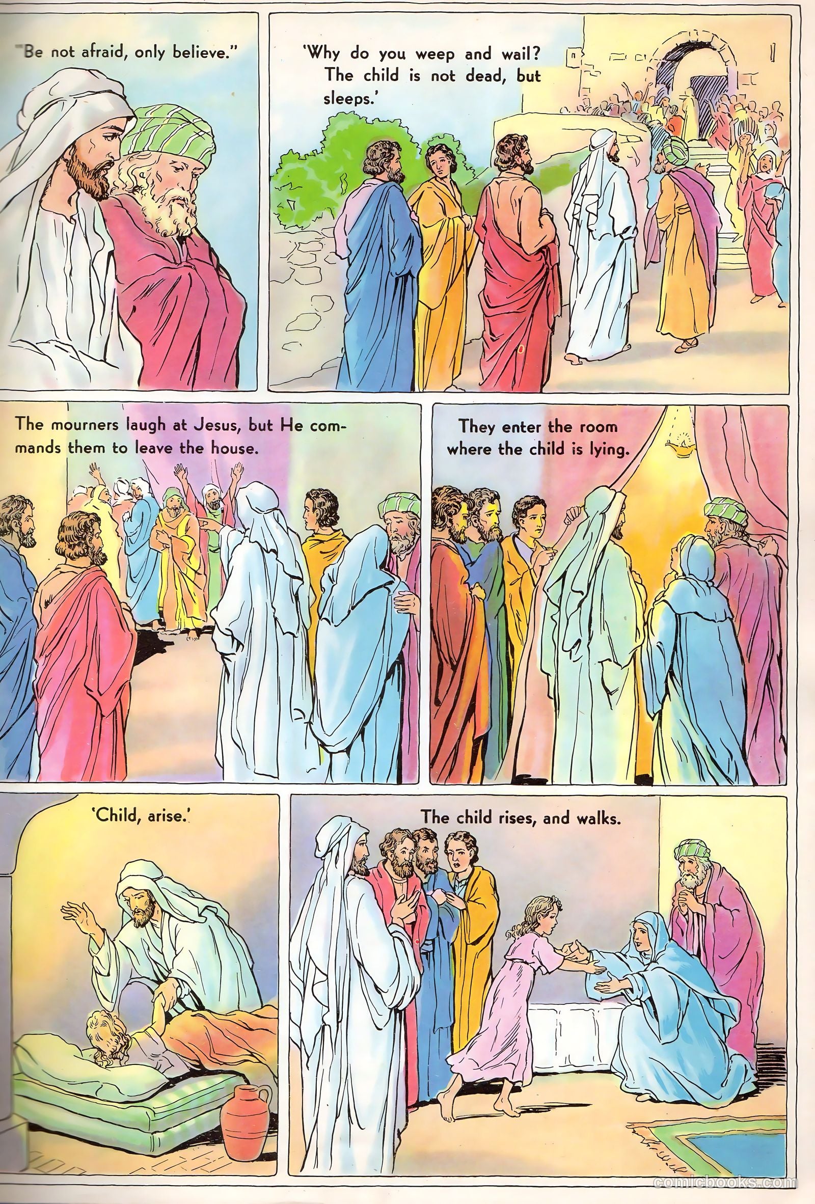 The Life of Christ Visualized #1 (1942, Standard Publishing Company) — page 43 of 48