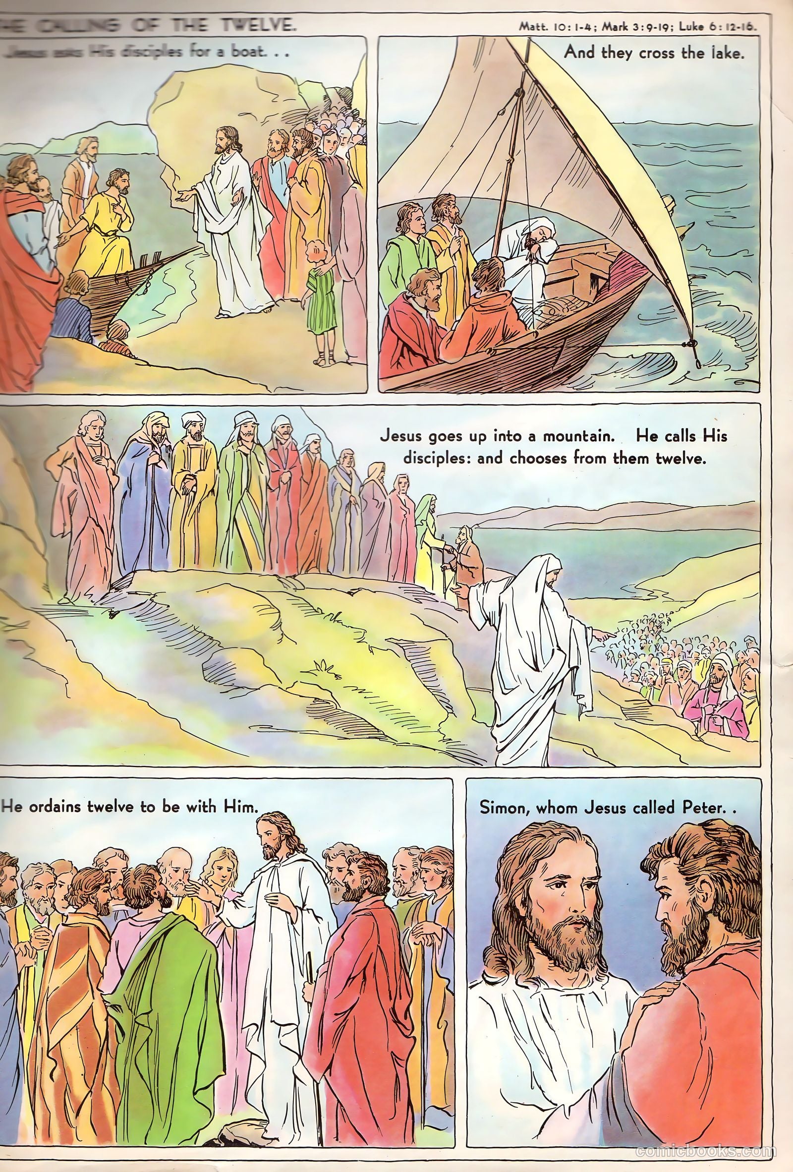 The Life of Christ Visualized #1 (1942, Standard Publishing Company) — page 47 of 48