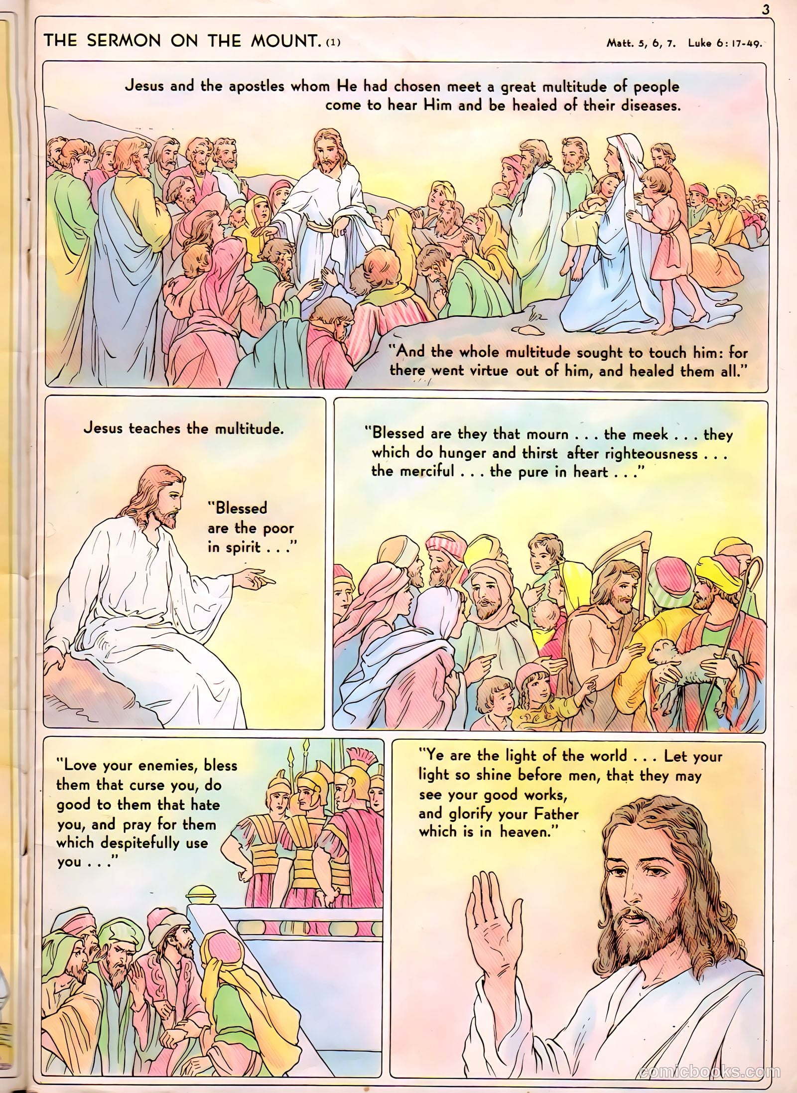 The Life of Christ Visualized #2 (1943) — page 3