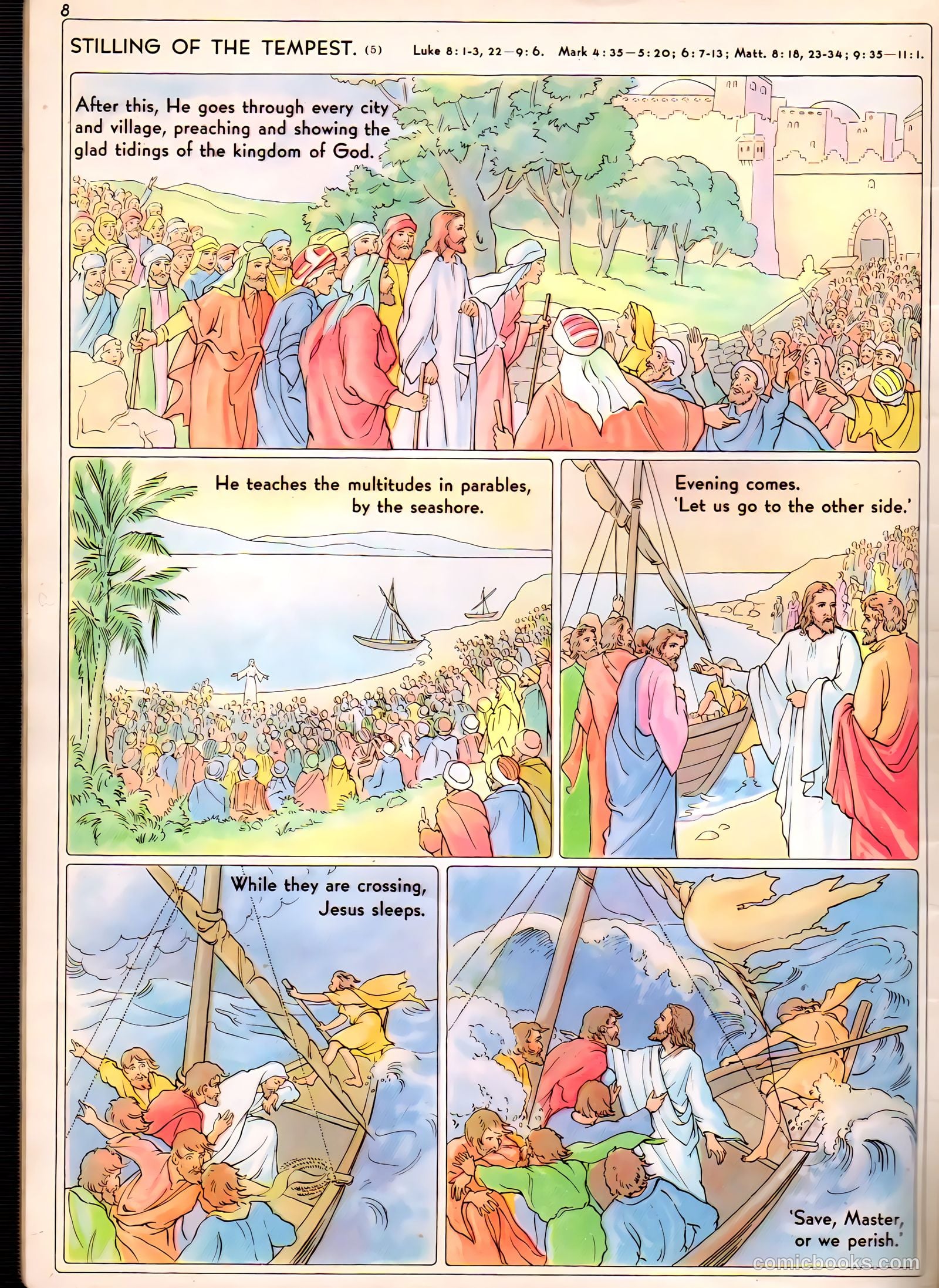 The Life of Christ Visualized #2 (1943) — page 8