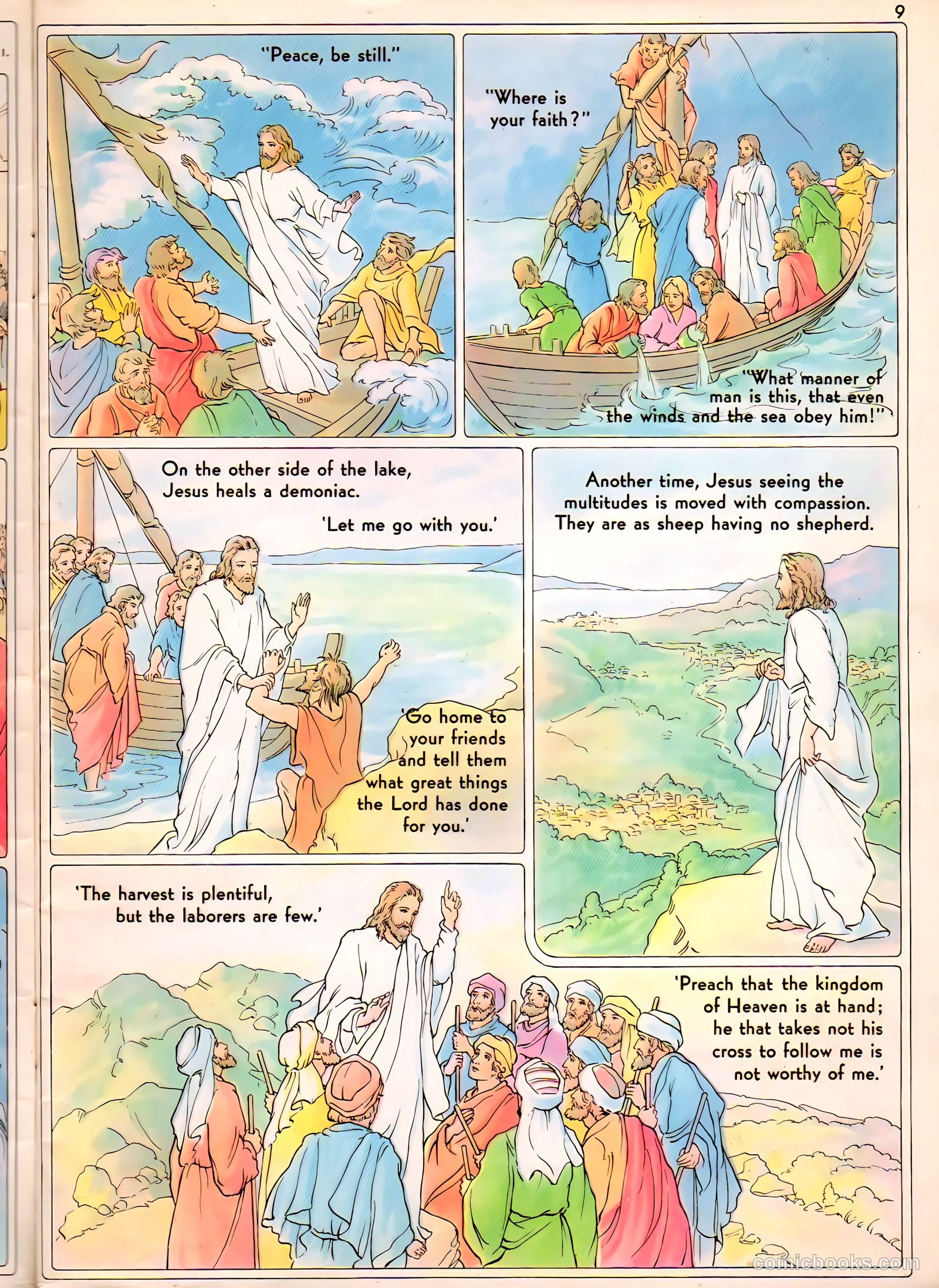 The Life of Christ Visualized #2 (1943) — page 9