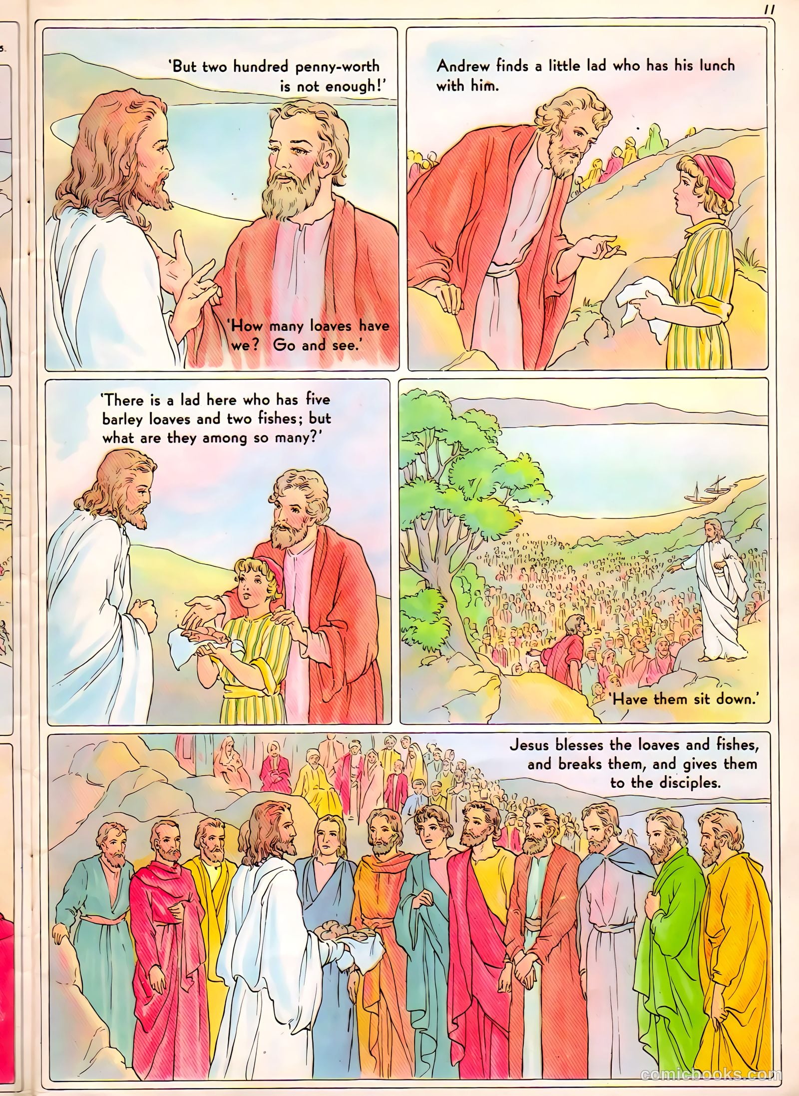 The Life of Christ Visualized #2 (1943) — page 11