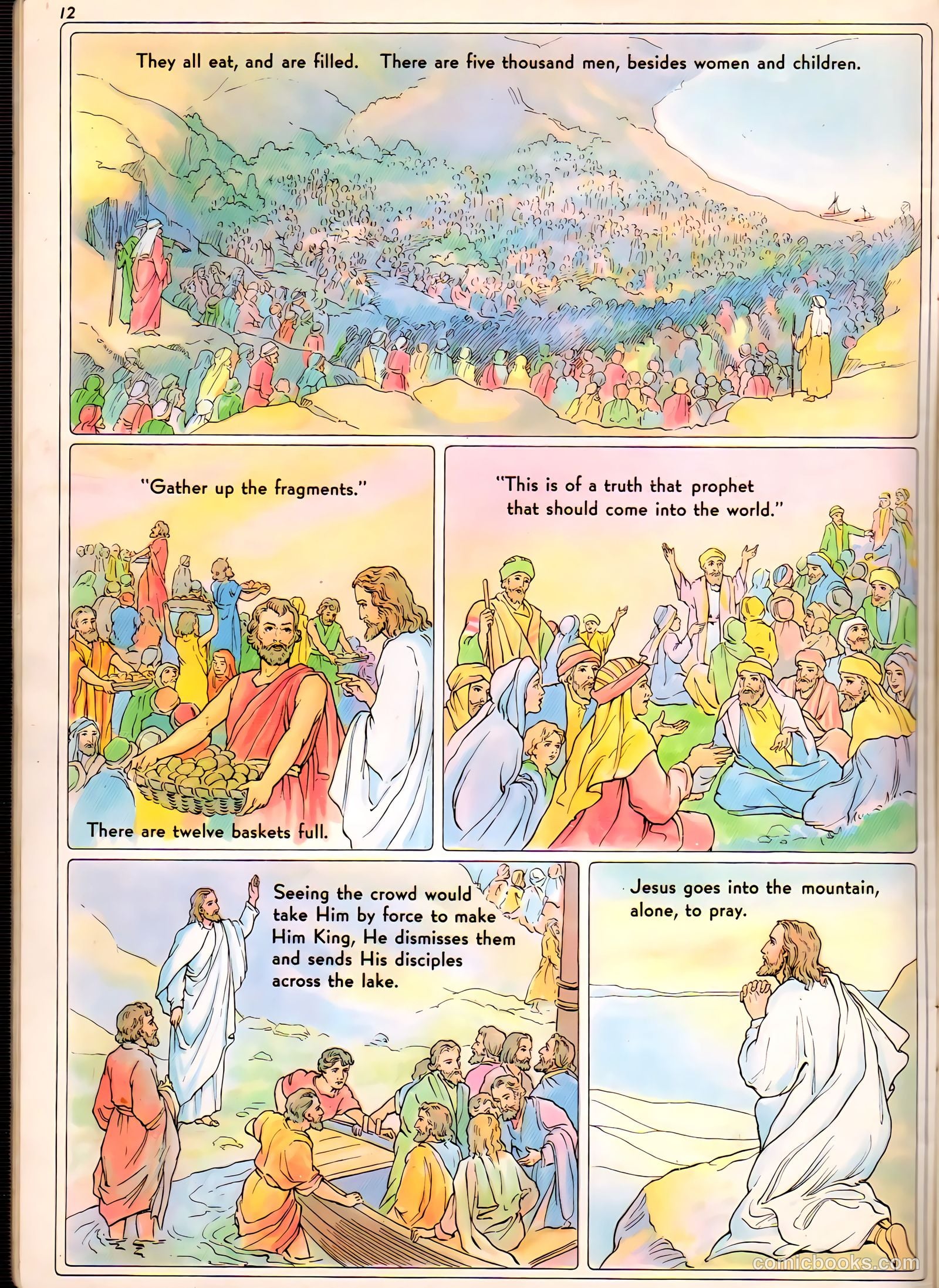 The Life of Christ Visualized #2 (1943) — page 12