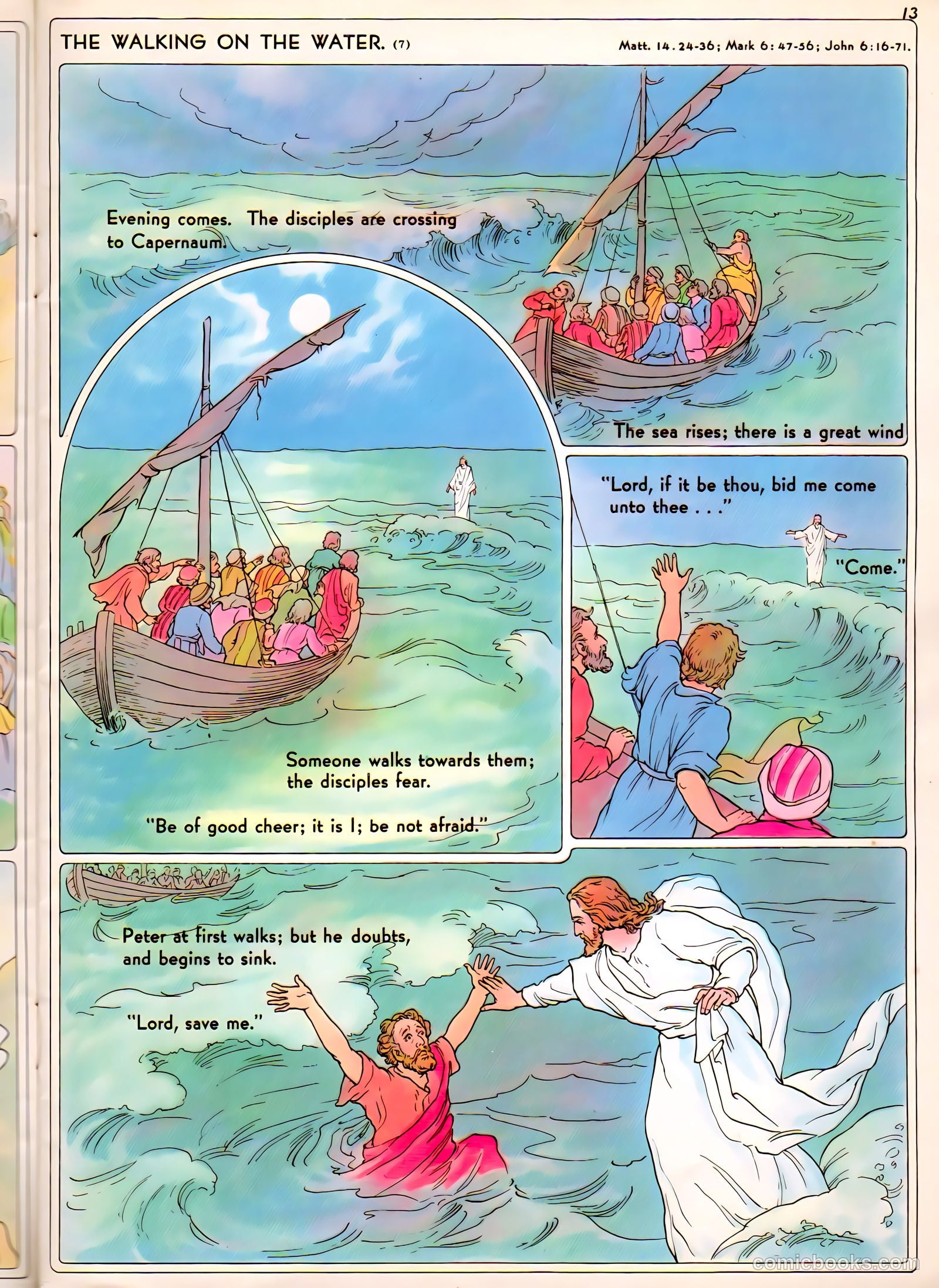 The Life of Christ Visualized #2 (1943) — page 13