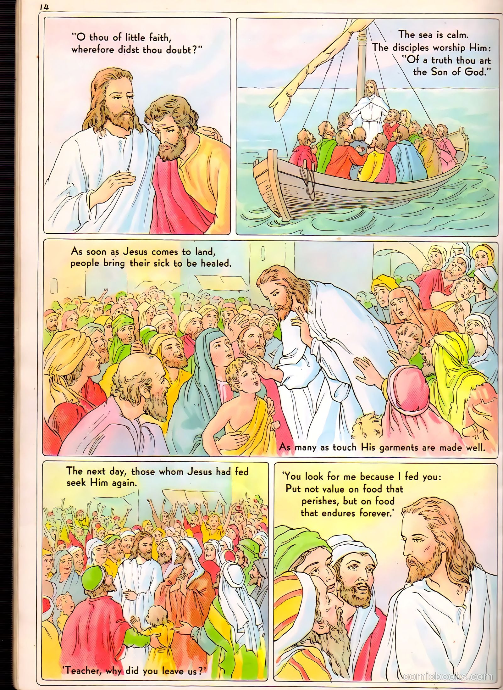 The Life of Christ Visualized #2 (1943) — page 14