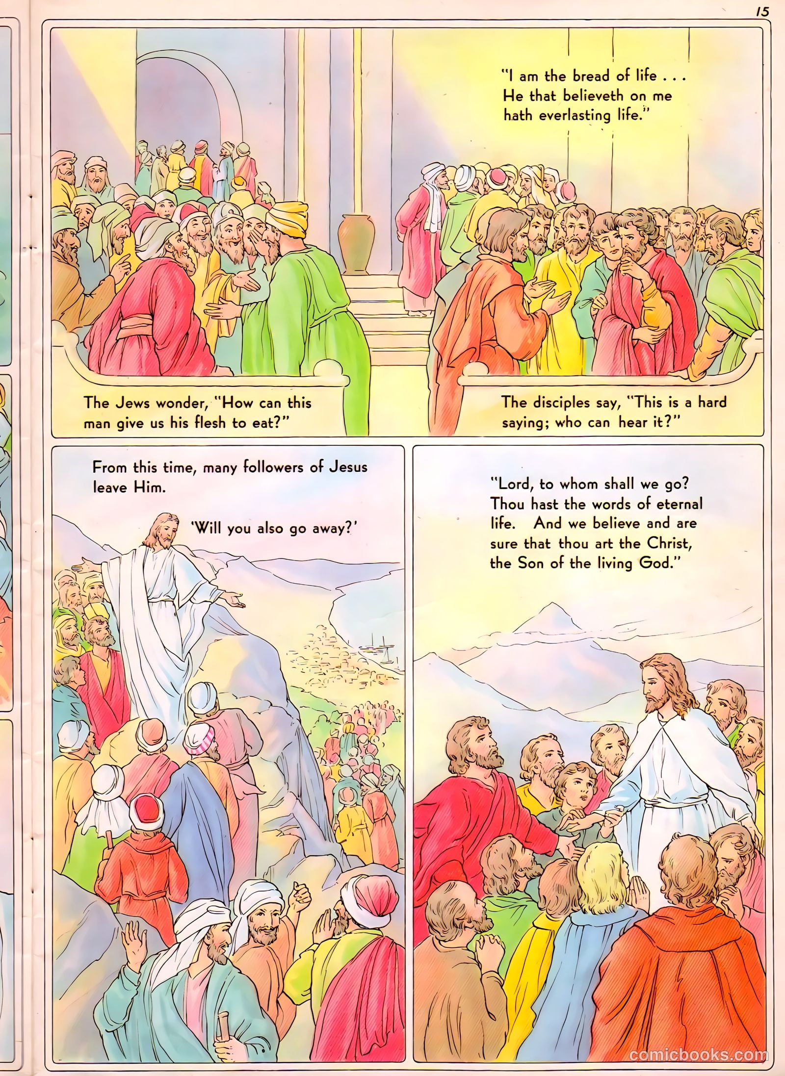The Life of Christ Visualized #2 (1943) — page 15