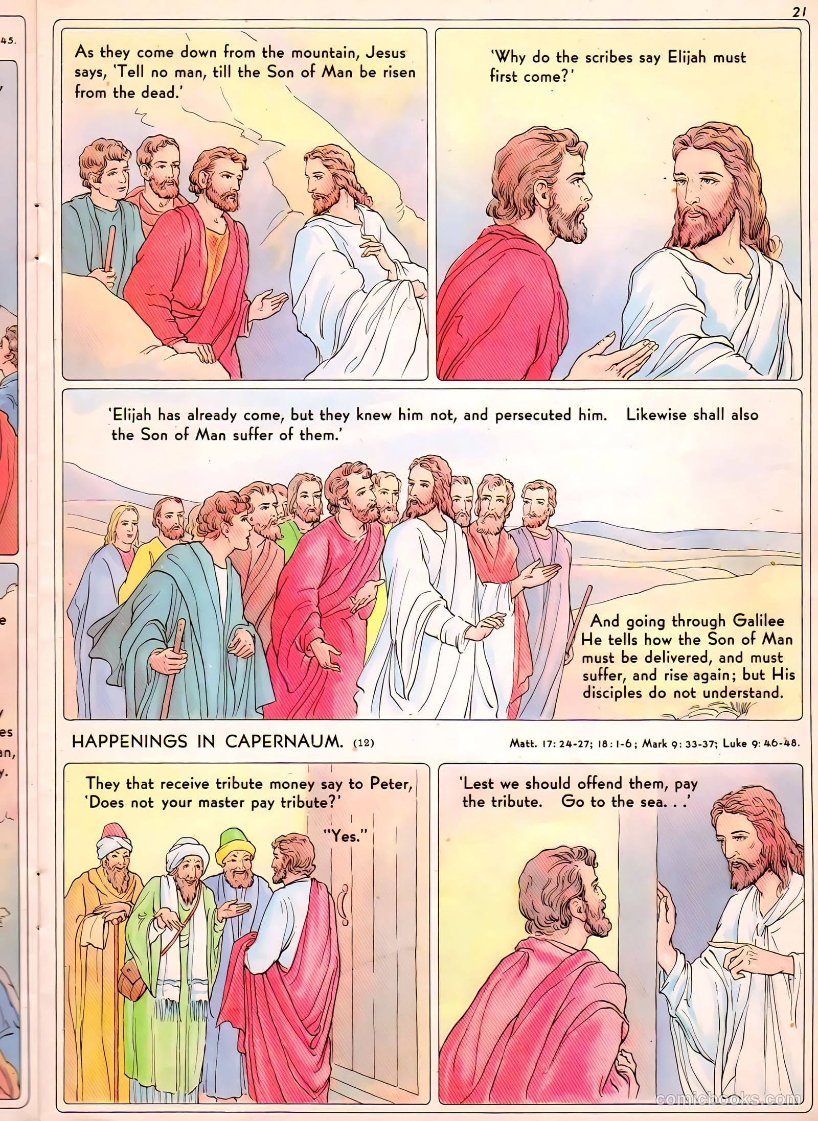 The Life of Christ Visualized #2 (1943) — page 21