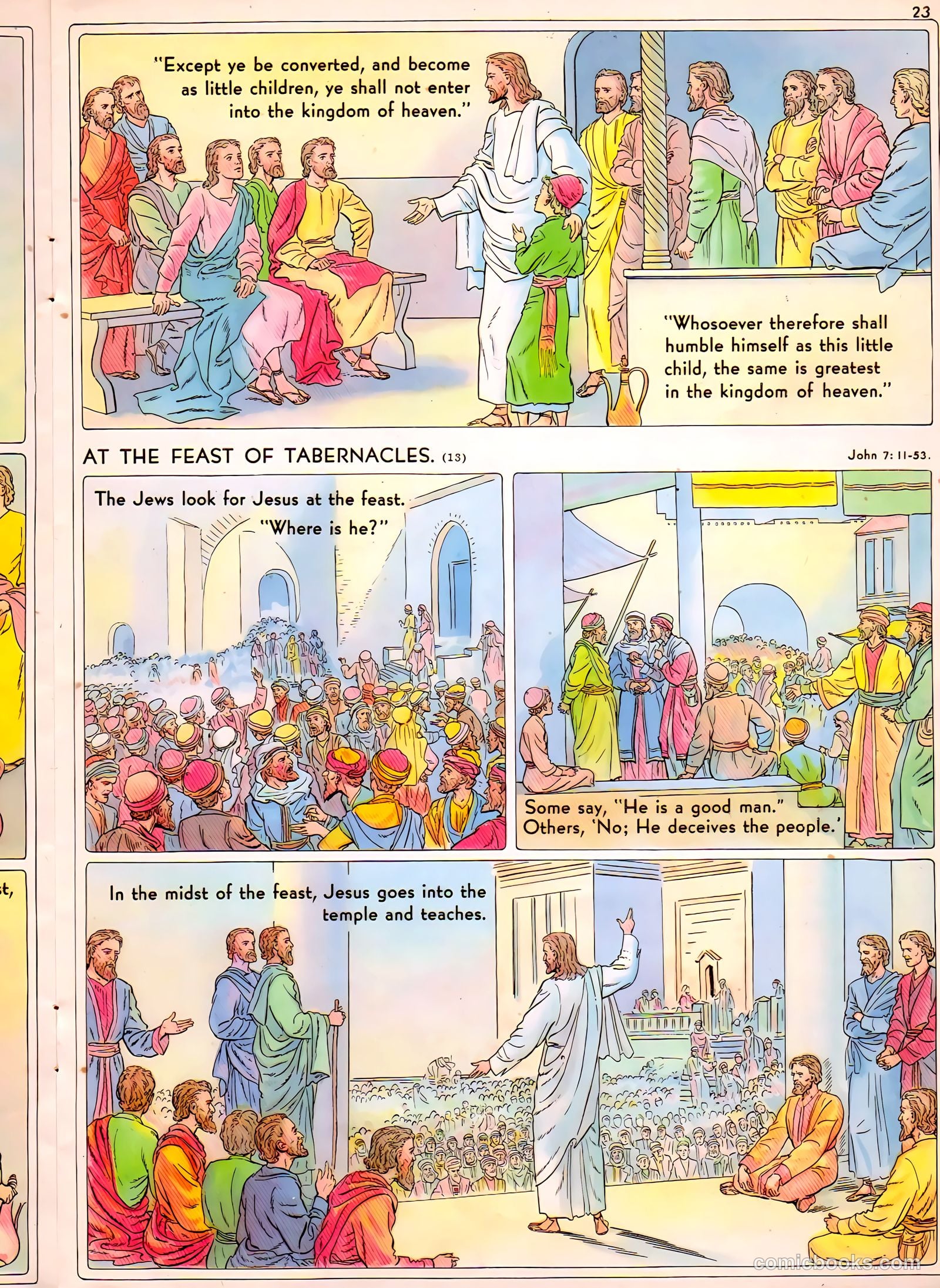 The Life of Christ Visualized #2 (1943) — page 23
