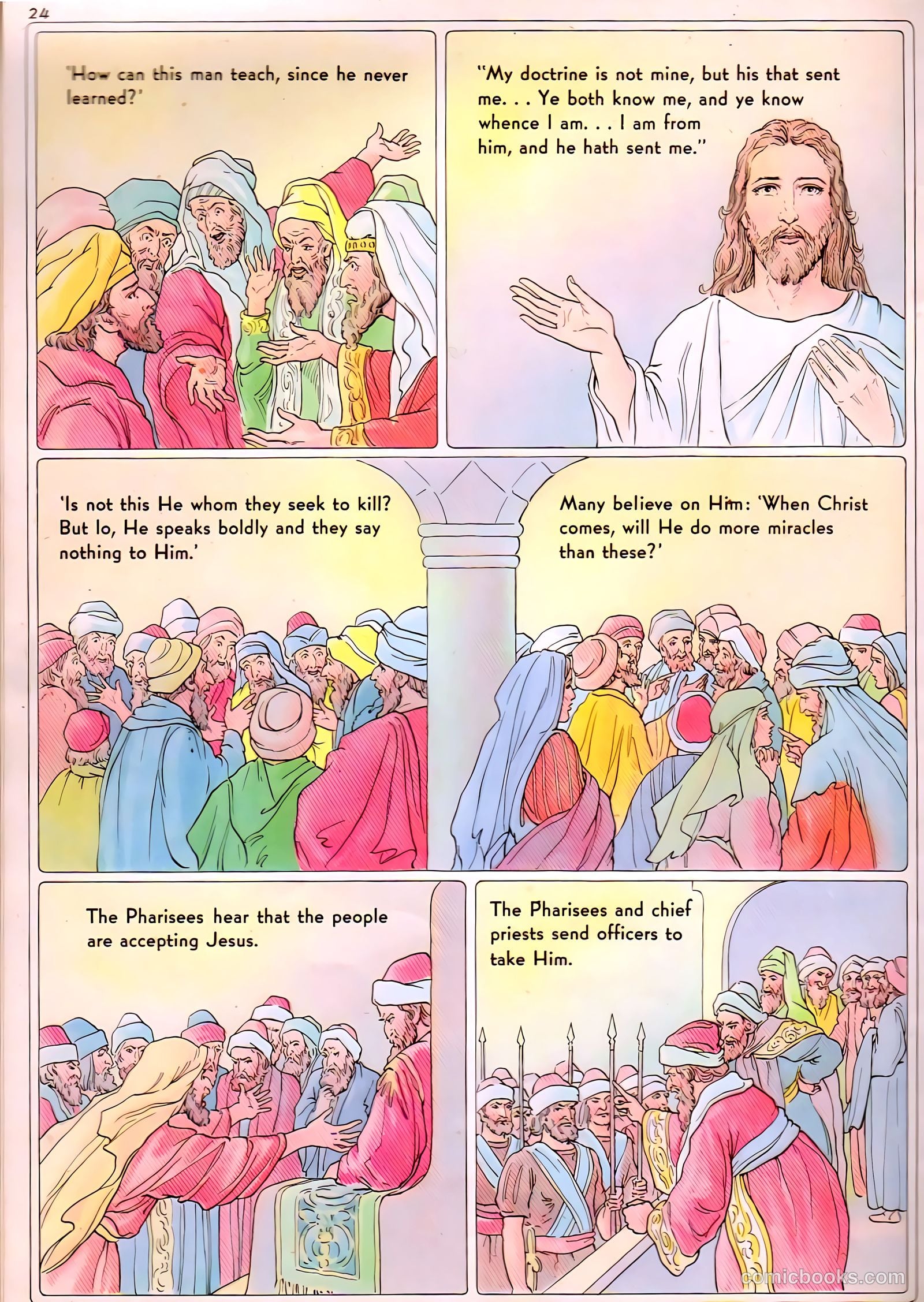 The Life of Christ Visualized #2 (1943) — page 24