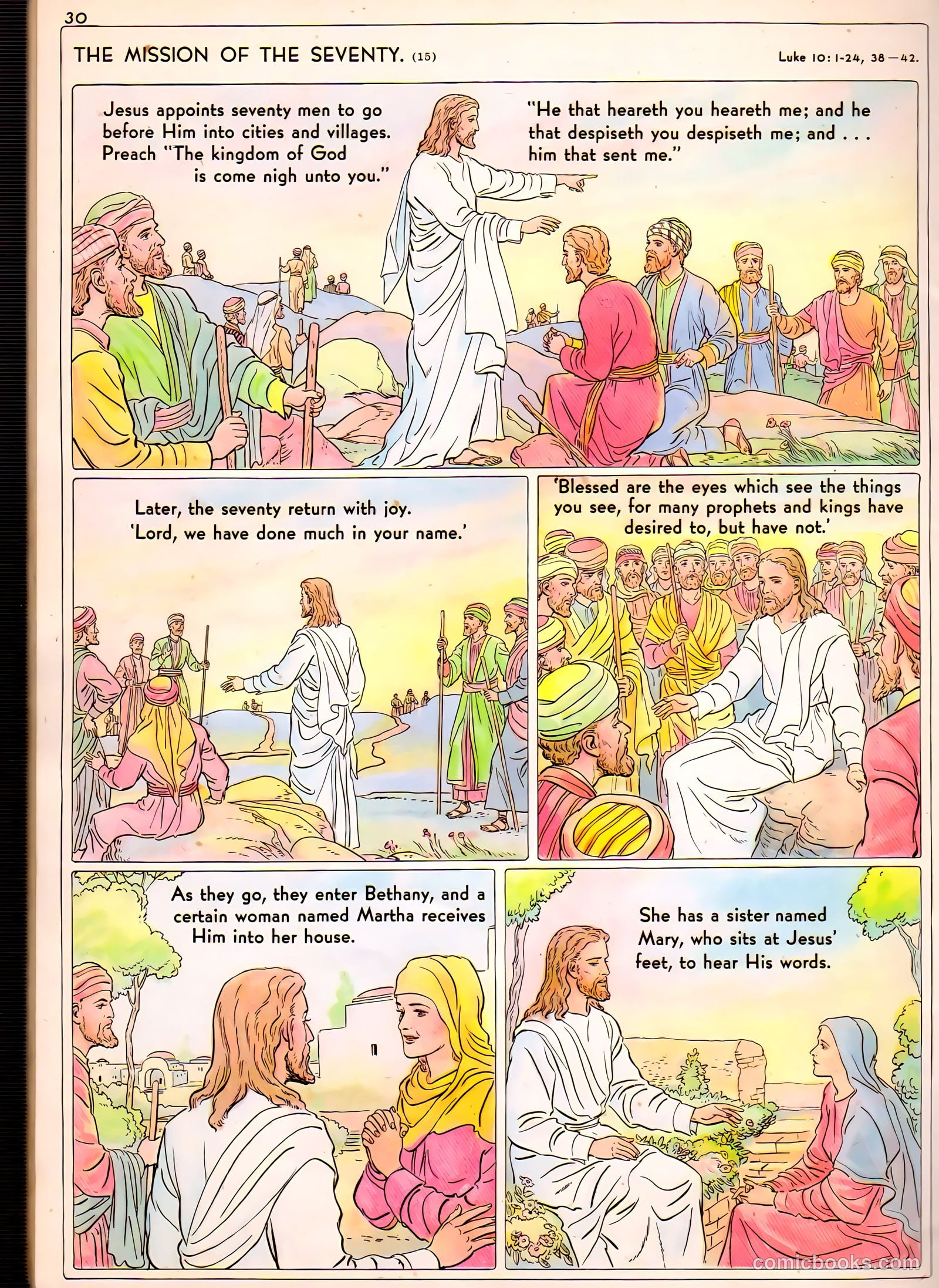 The Life of Christ Visualized #2 (1943) — page 30