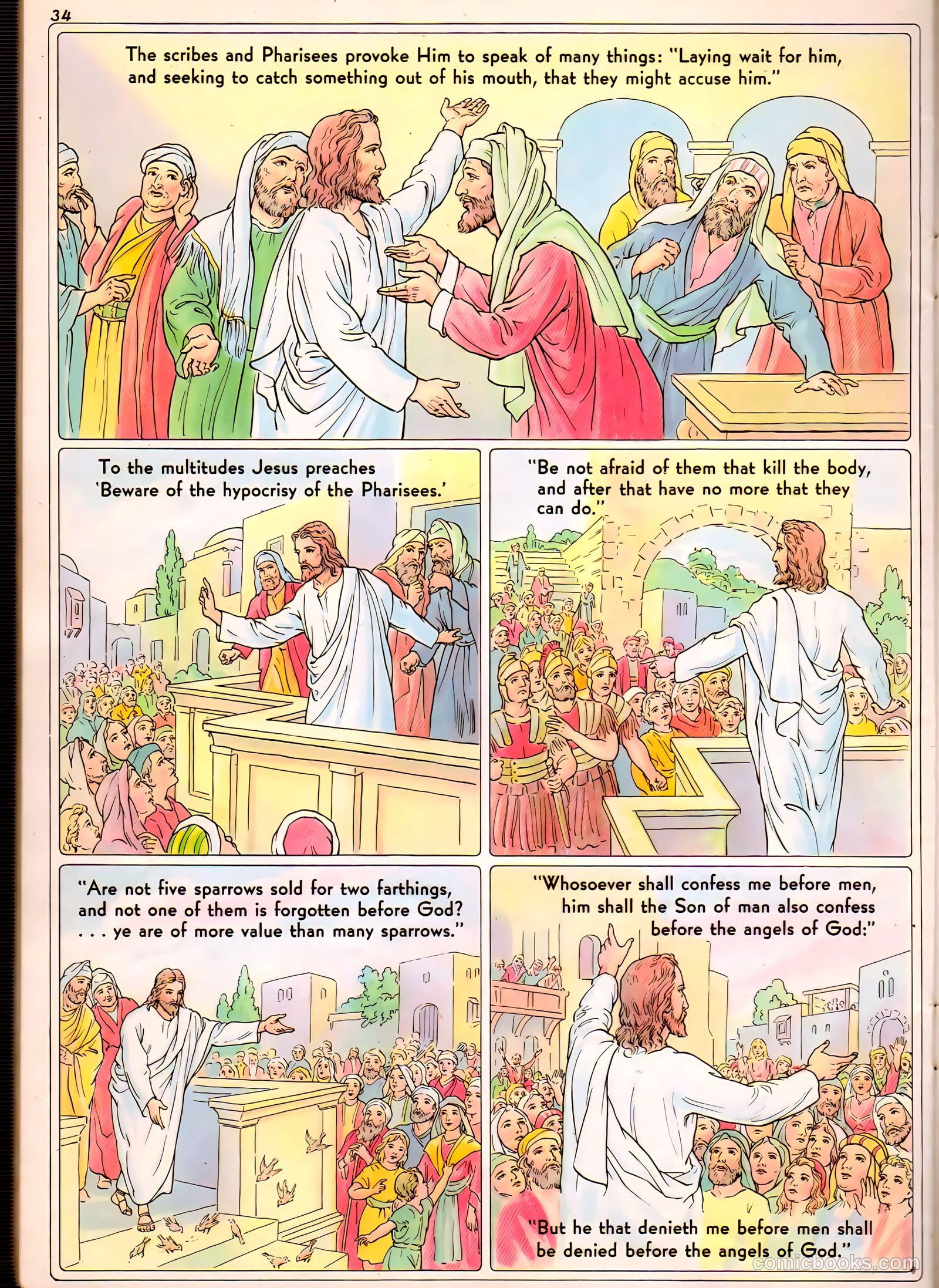 The Life of Christ Visualized #2 (1943) — page 34