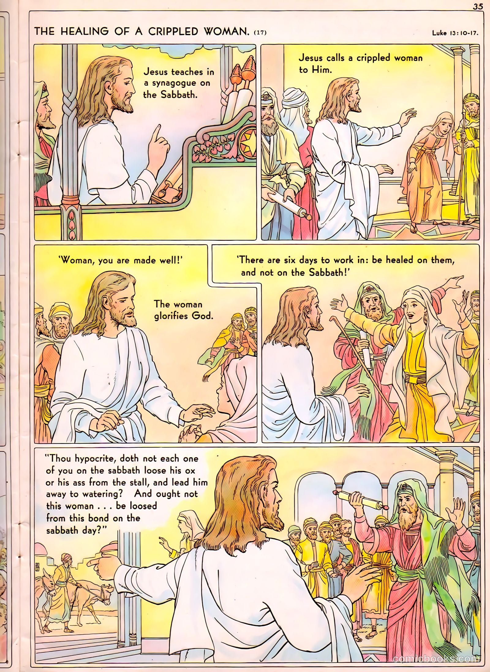 The Life of Christ Visualized #2 (1943) — page 35