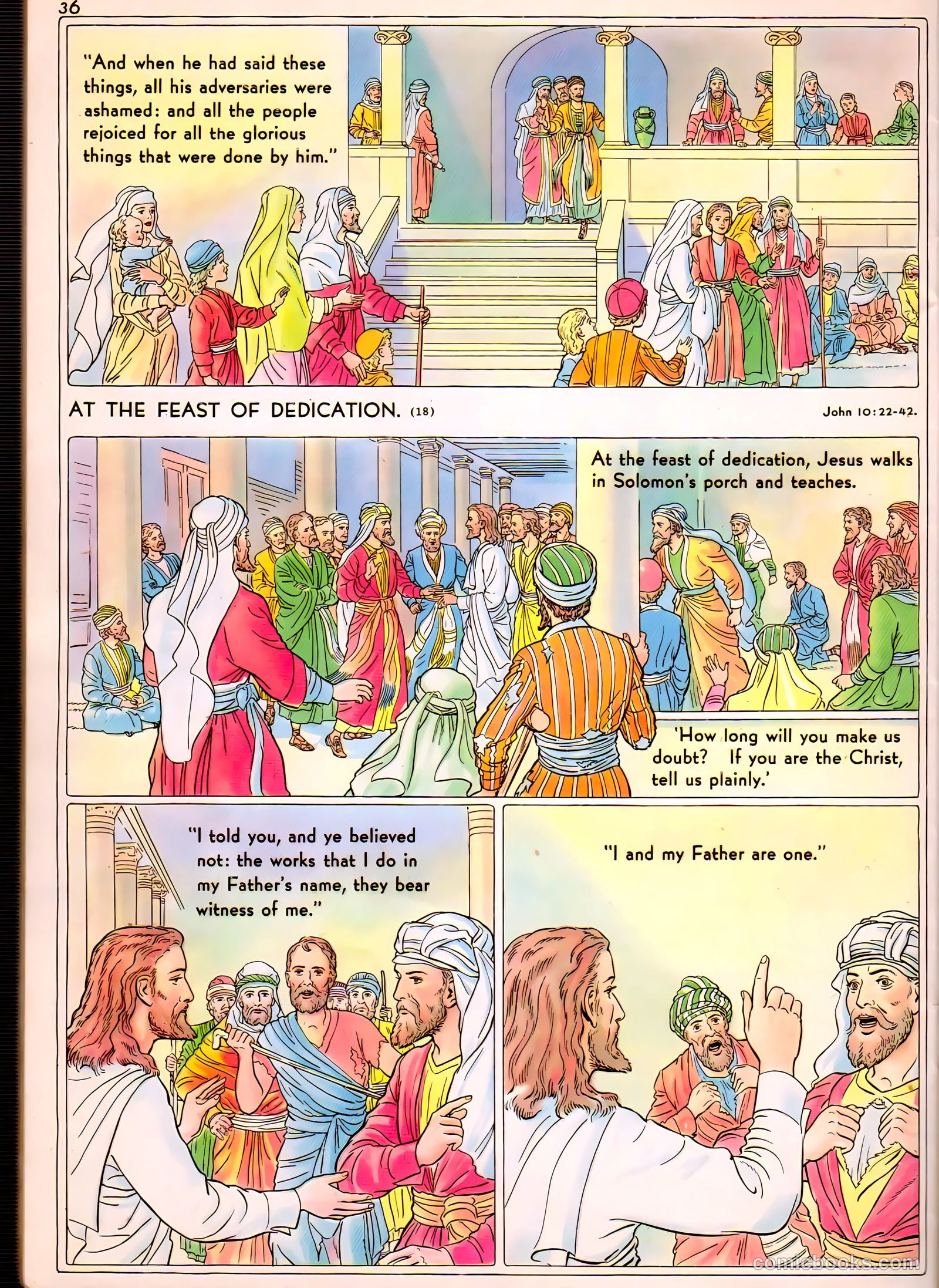 The Life of Christ Visualized #2 (1943) — page 36
