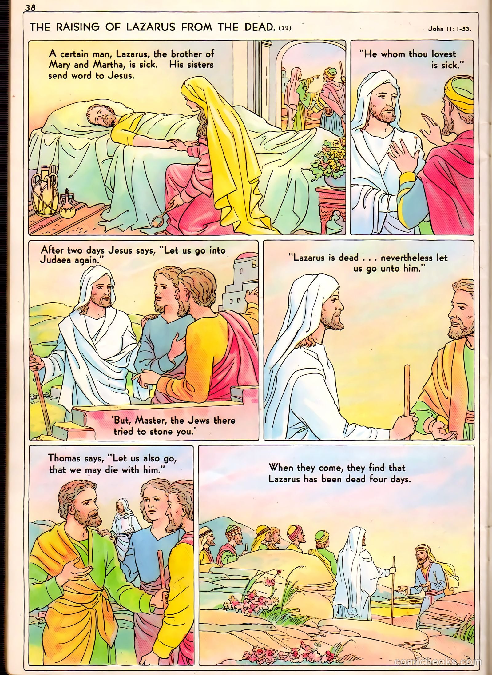 The Life of Christ Visualized #2 (1943) — page 38
