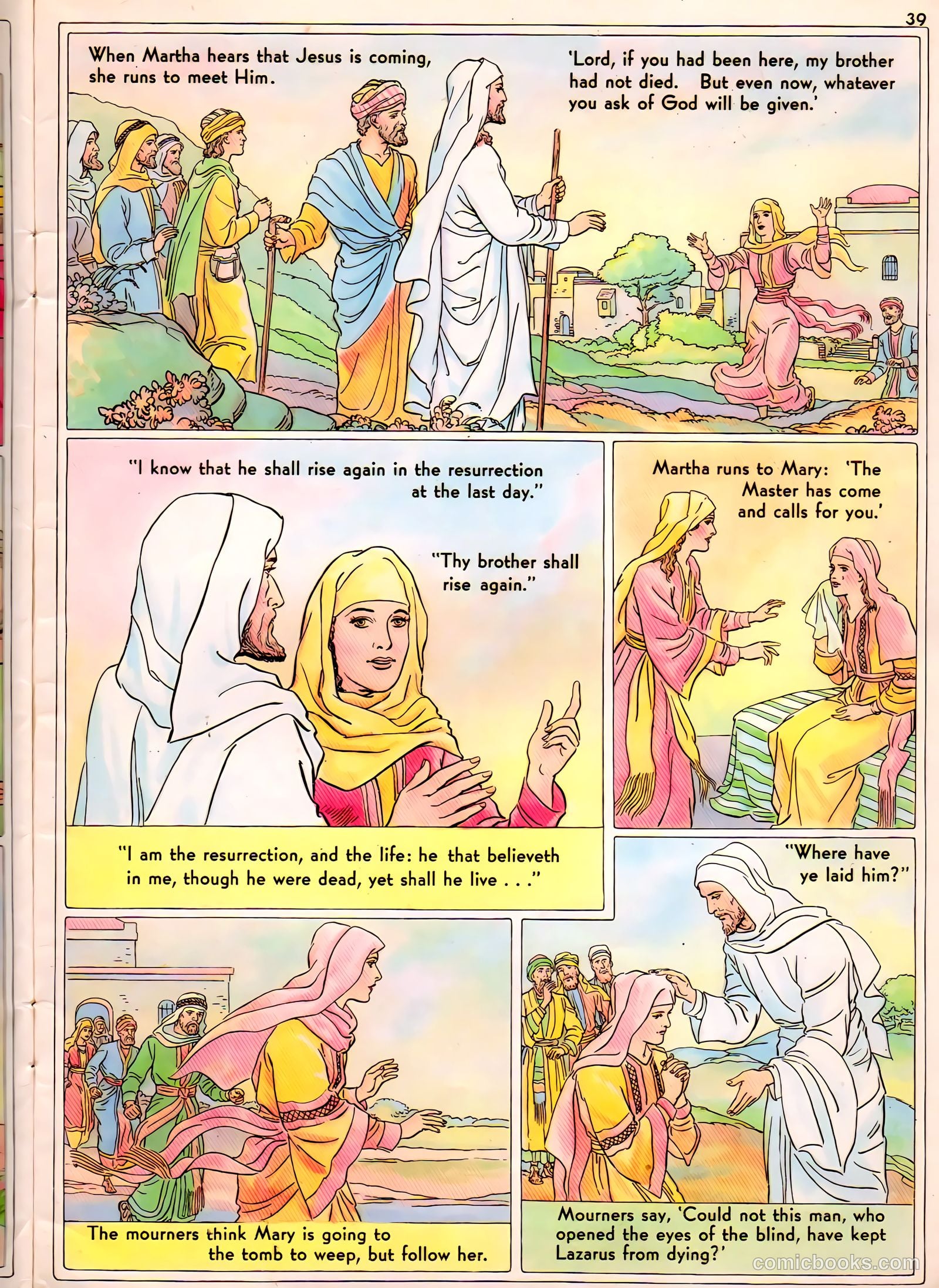 The Life of Christ Visualized #2 (1943) — page 39