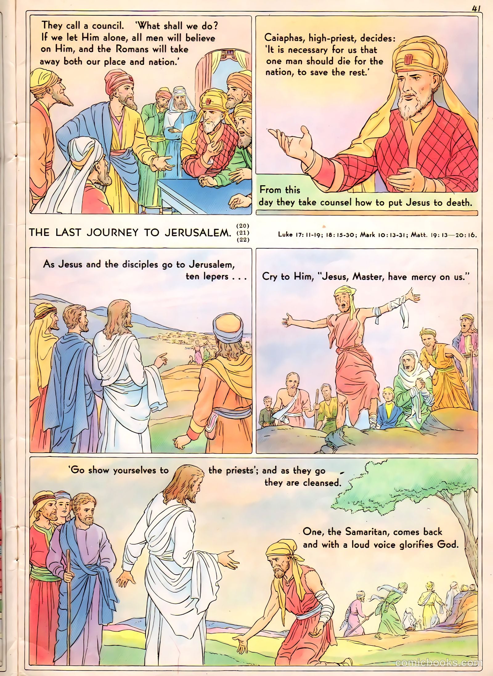 The Life of Christ Visualized #2 (1943) — page 41