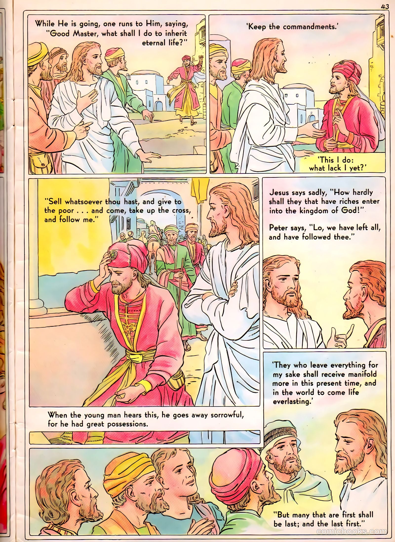 The Life of Christ Visualized #2 (1943) — page 43