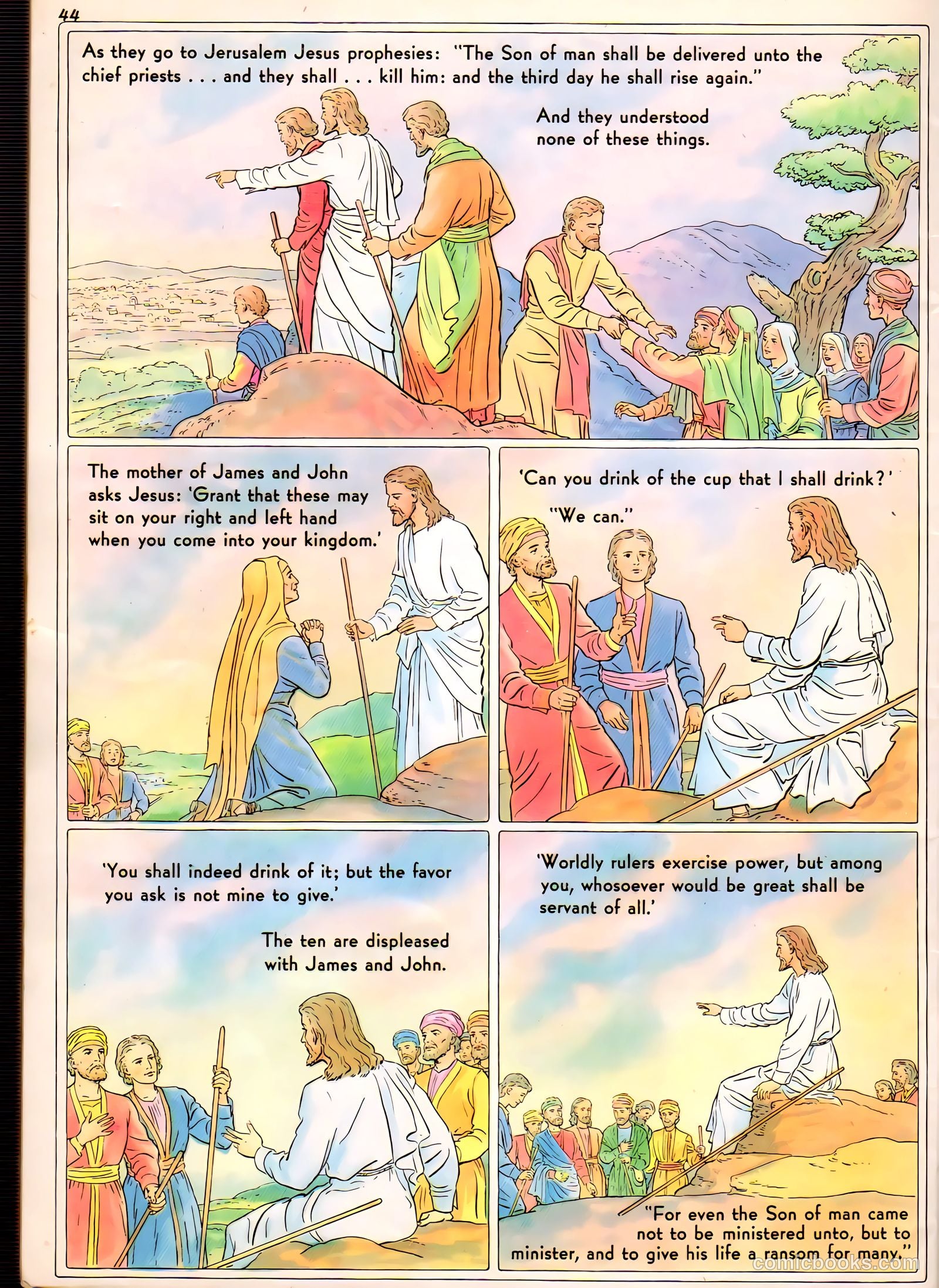 The Life of Christ Visualized #2 (1943) — page 44