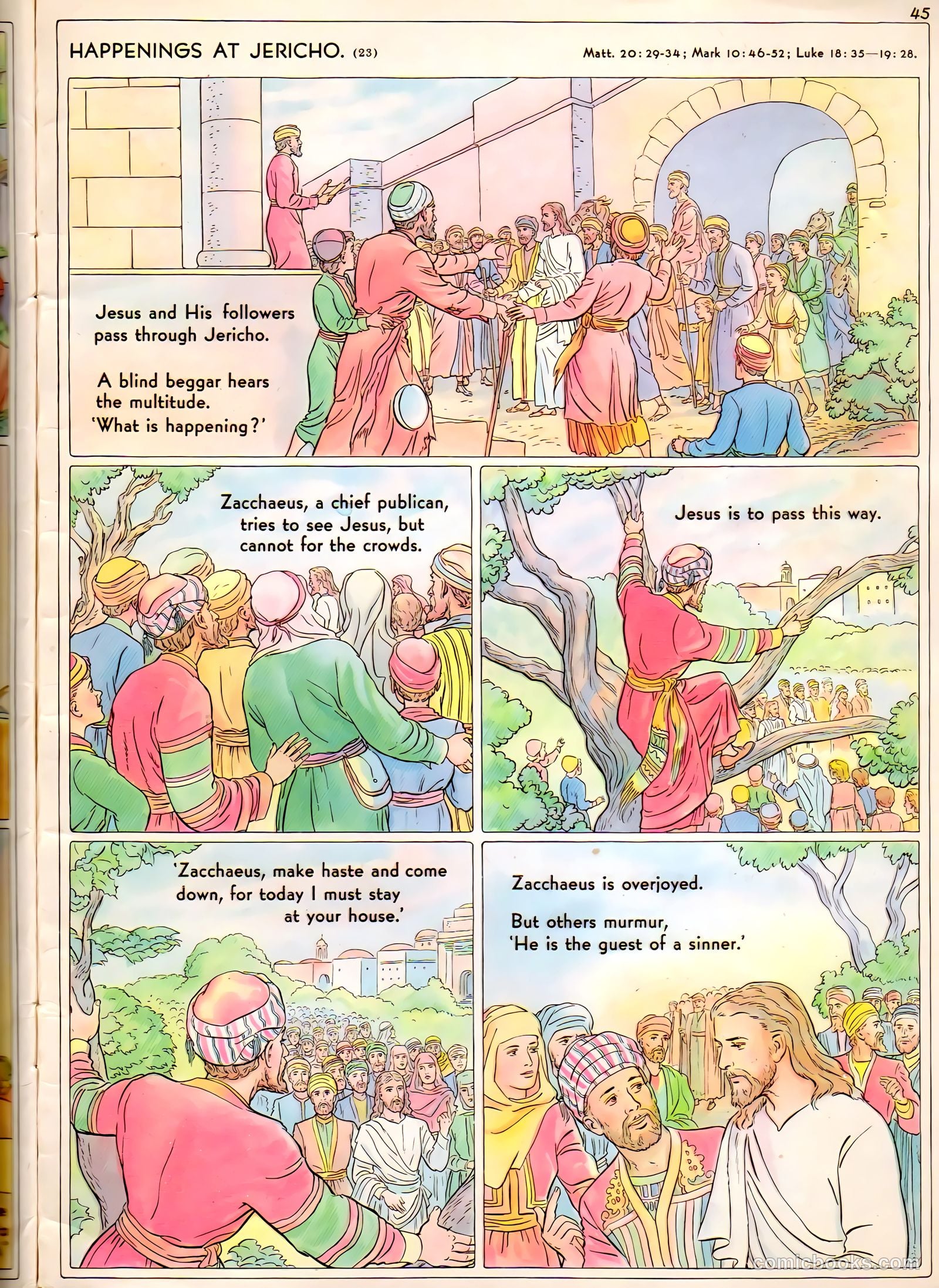 The Life of Christ Visualized #2 (1943) — page 45