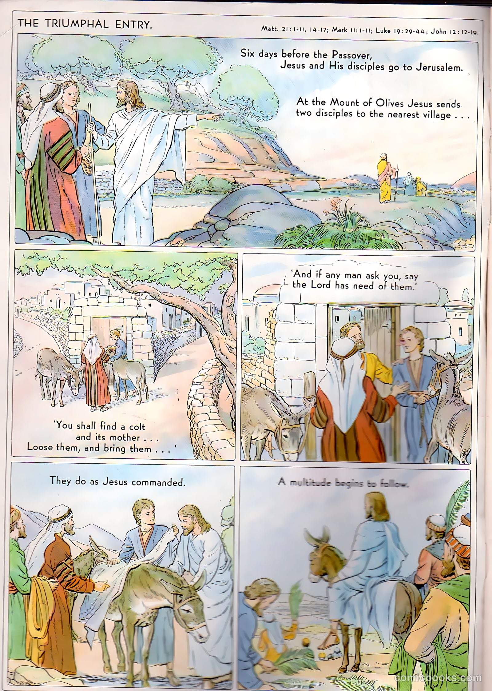 The Life of Christ Visualized #3 (1943) — page 2