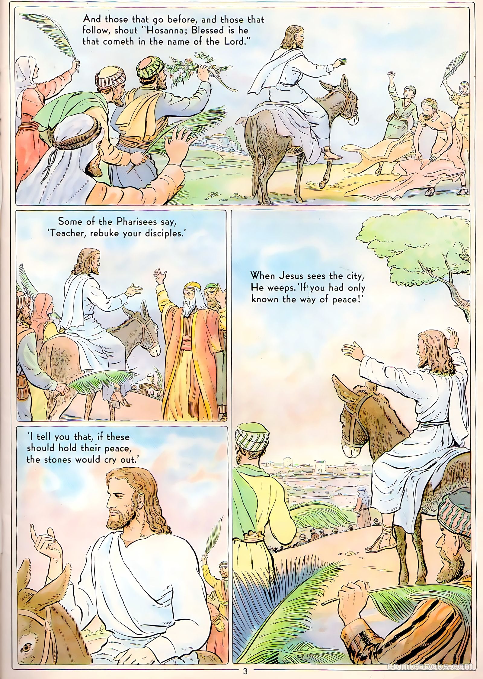 The Life of Christ Visualized #3 (1943) — page 3