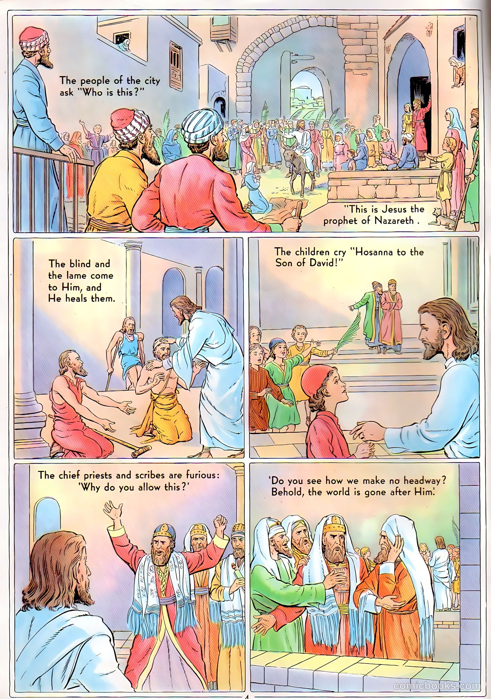 The Life of Christ Visualized #3 (1943) — page 4