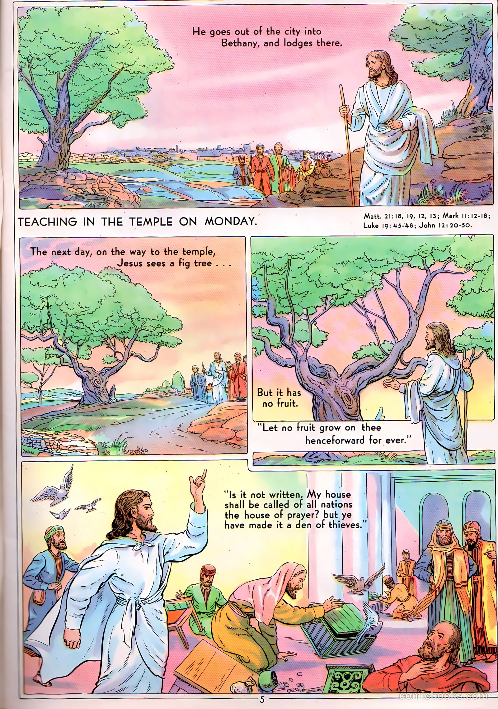 The Life of Christ Visualized #3 (1943) — page 5