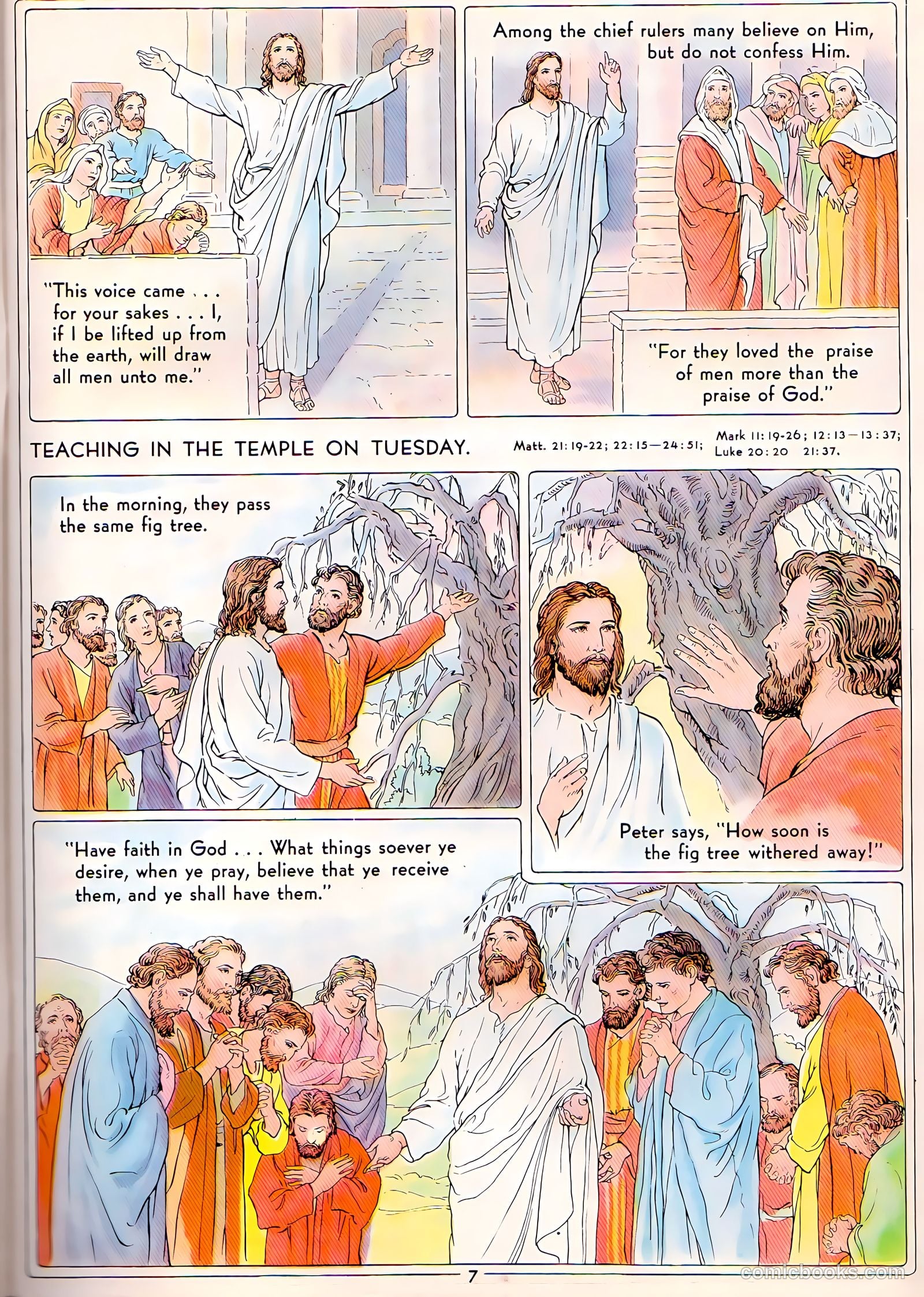 The Life of Christ Visualized #3 (1943) — page 7