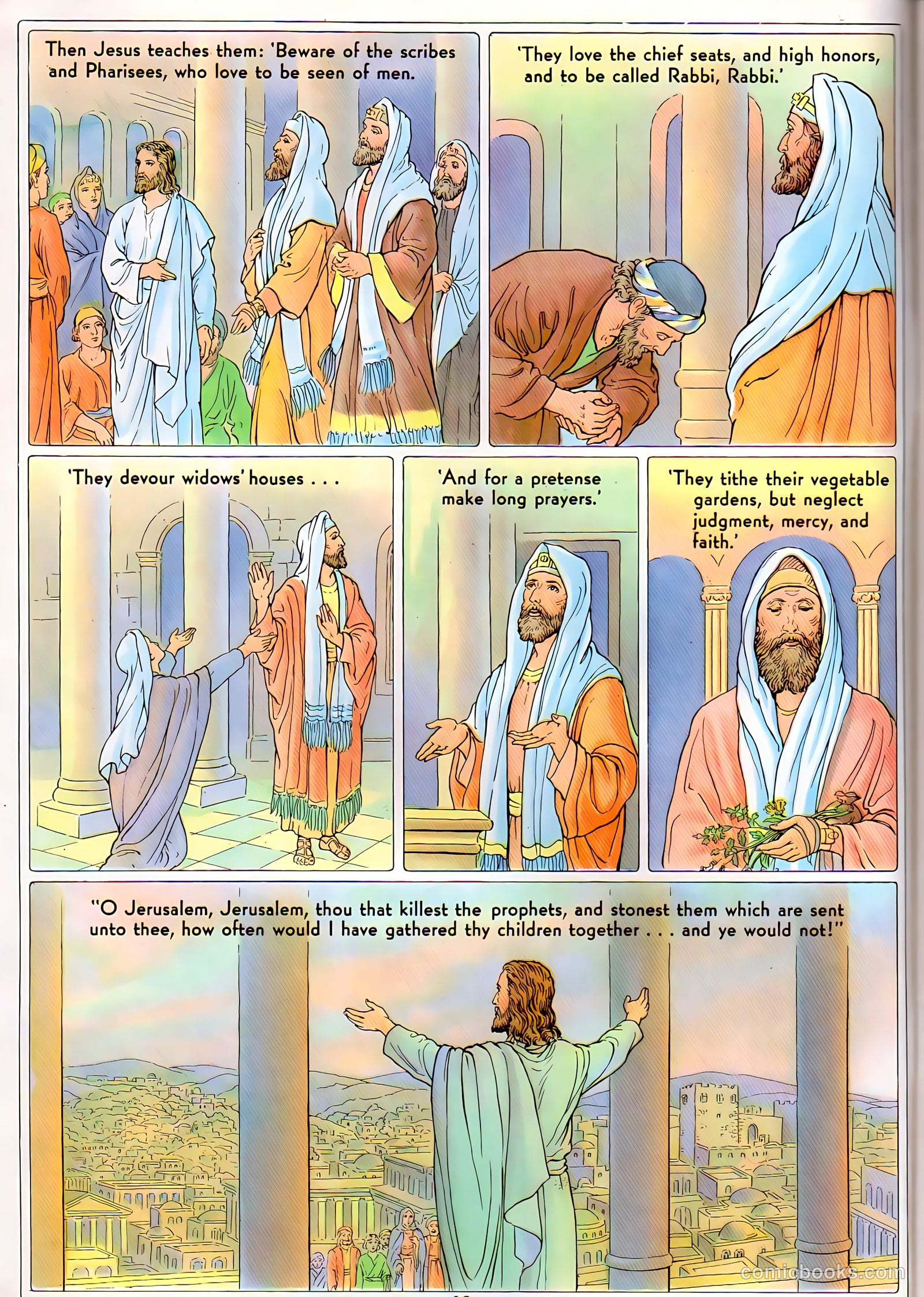 The Life of Christ Visualized #3 (1943) — page 10