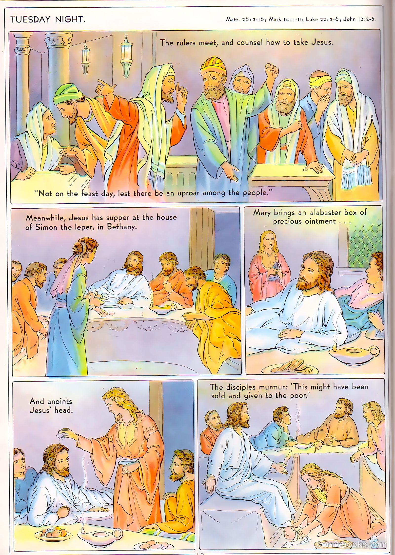 The Life of Christ Visualized #3 (1943) — page 12