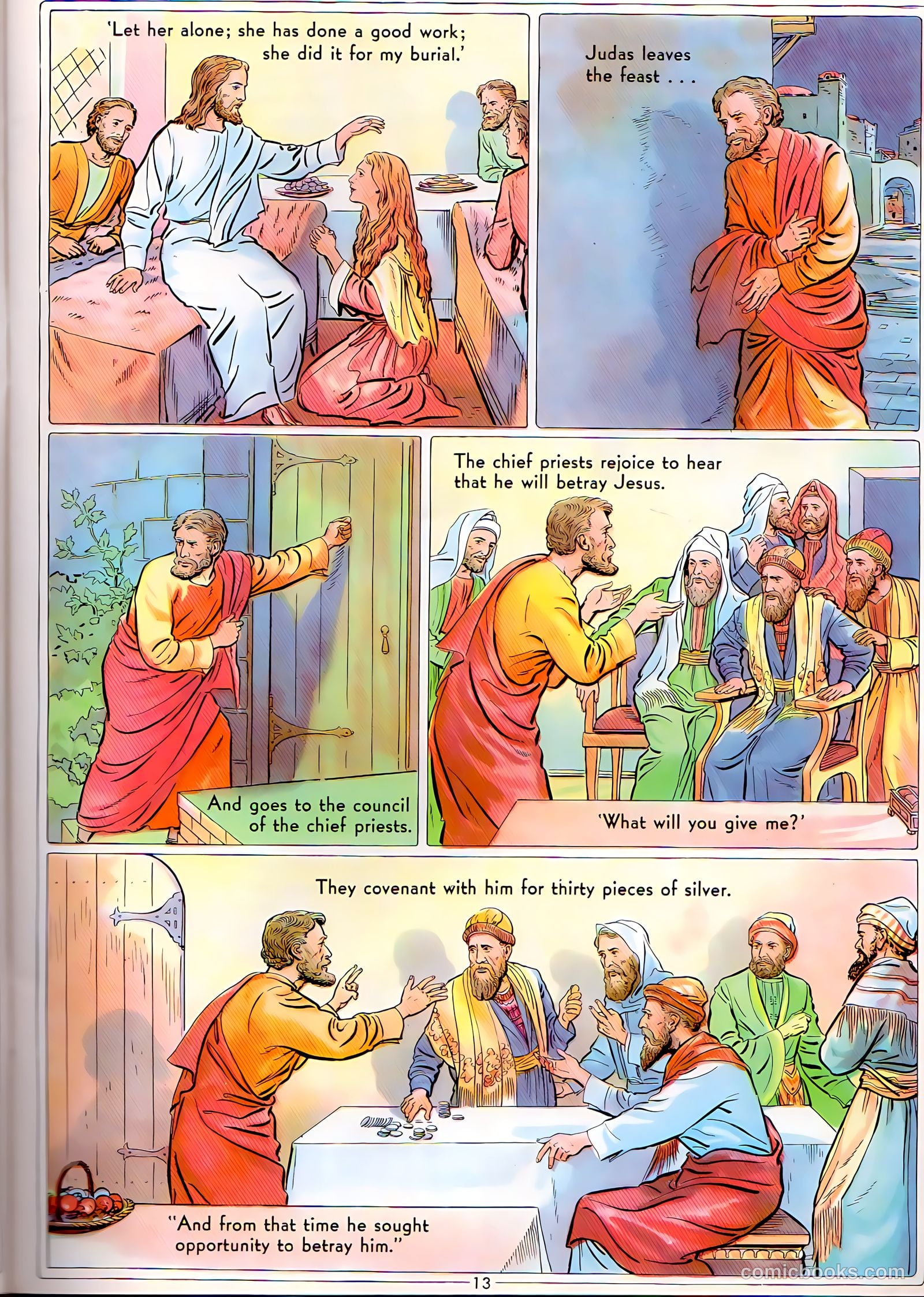 The Life of Christ Visualized #3 (1943) — page 13