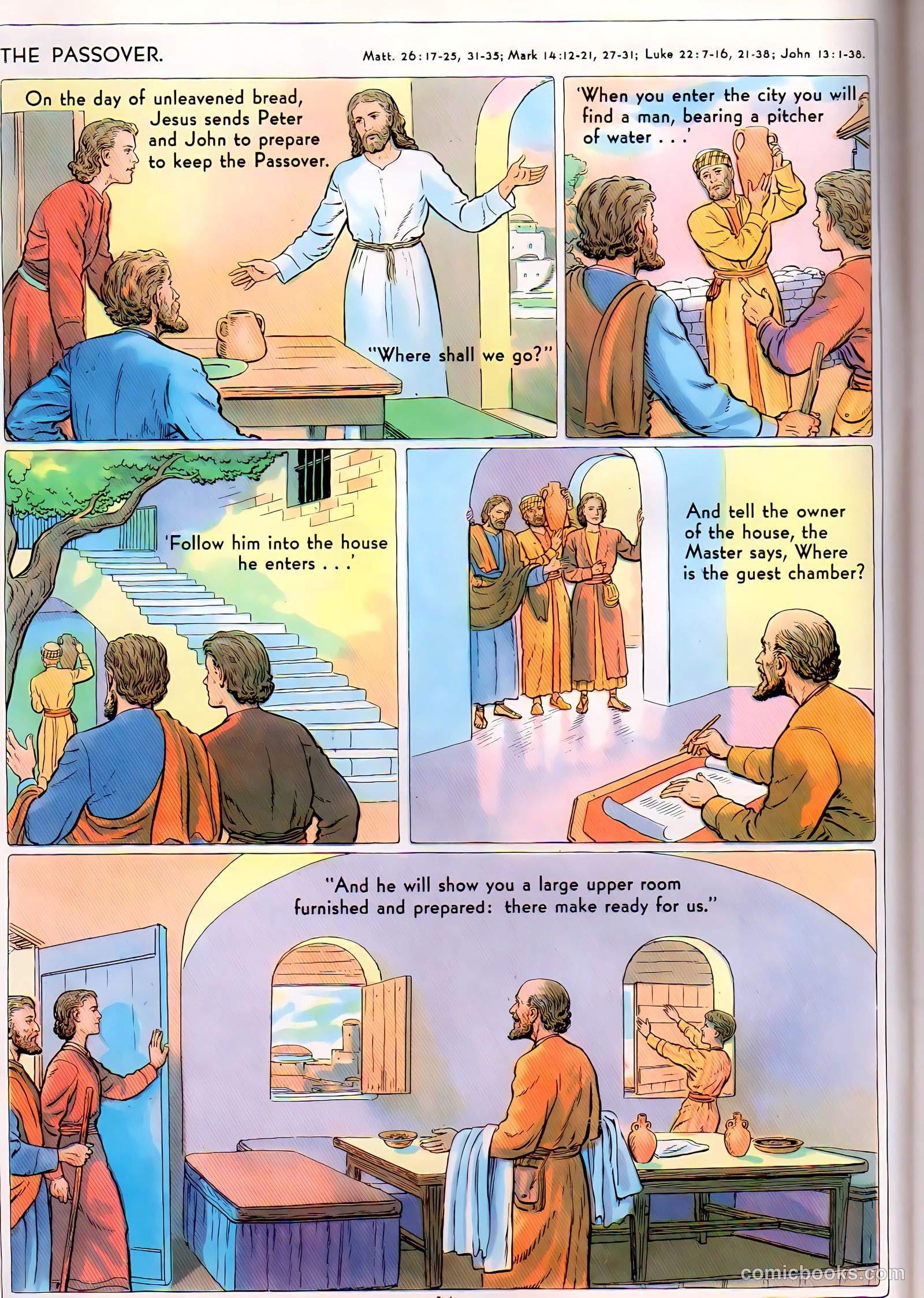 The Life of Christ Visualized #3 (1943) — page 14