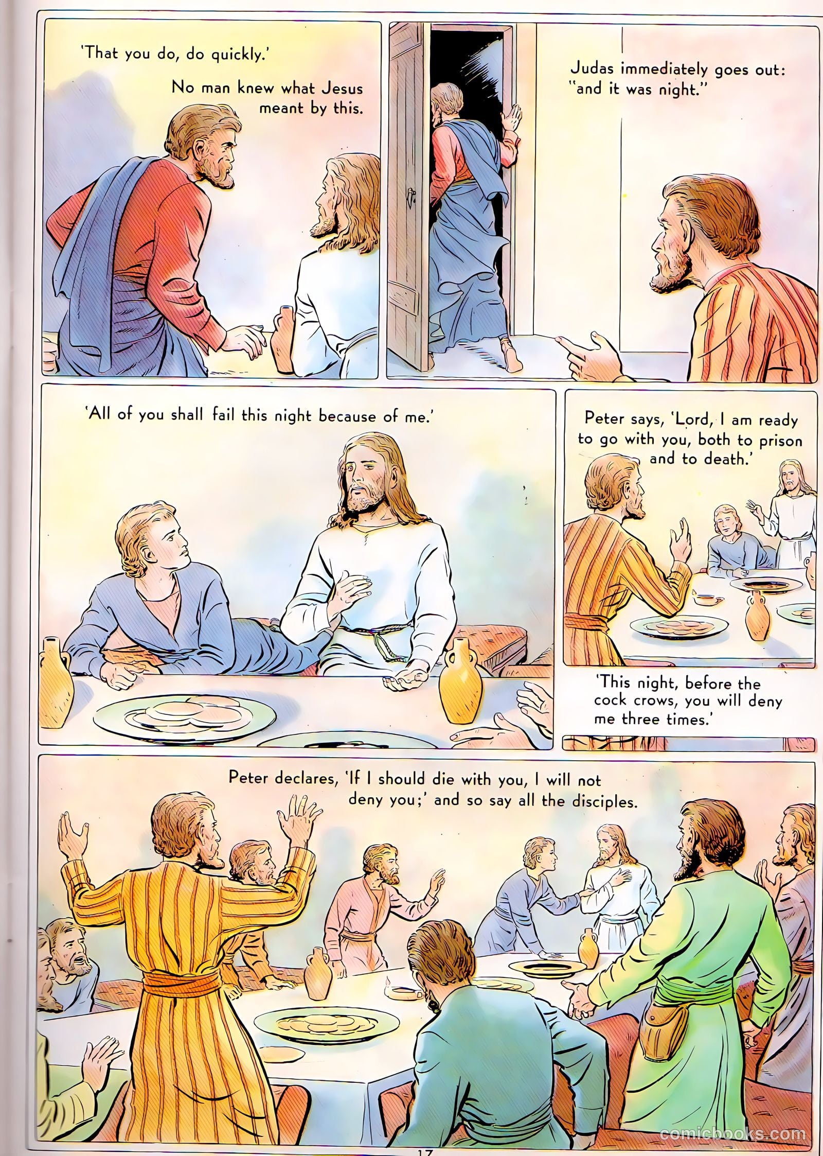 The Life of Christ Visualized #3 (1943) — page 17