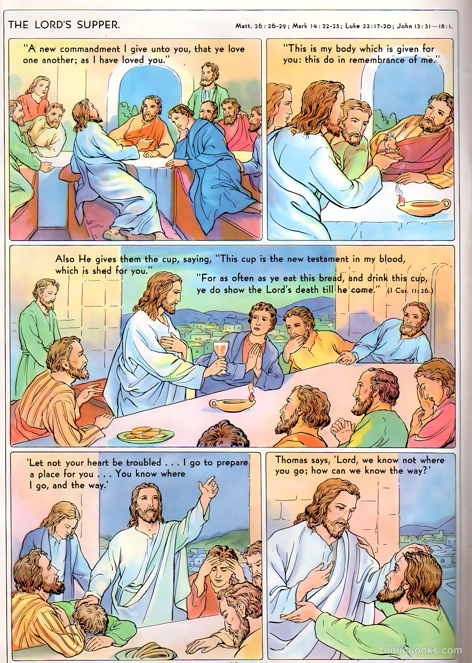The Life of Christ Visualized #3 (1943) — page 18