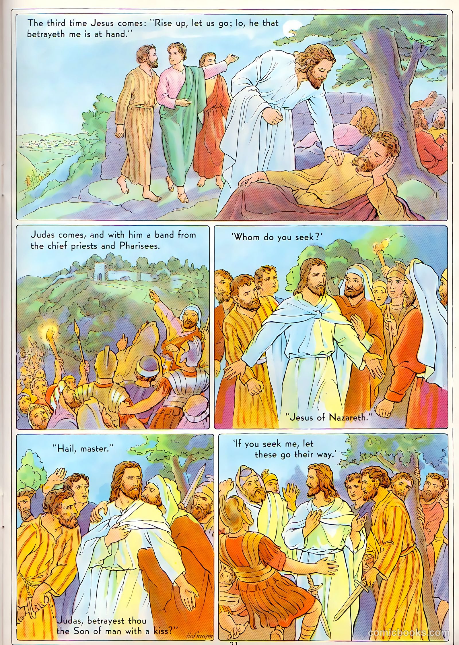 The Life of Christ Visualized #3 (1943) — page 21