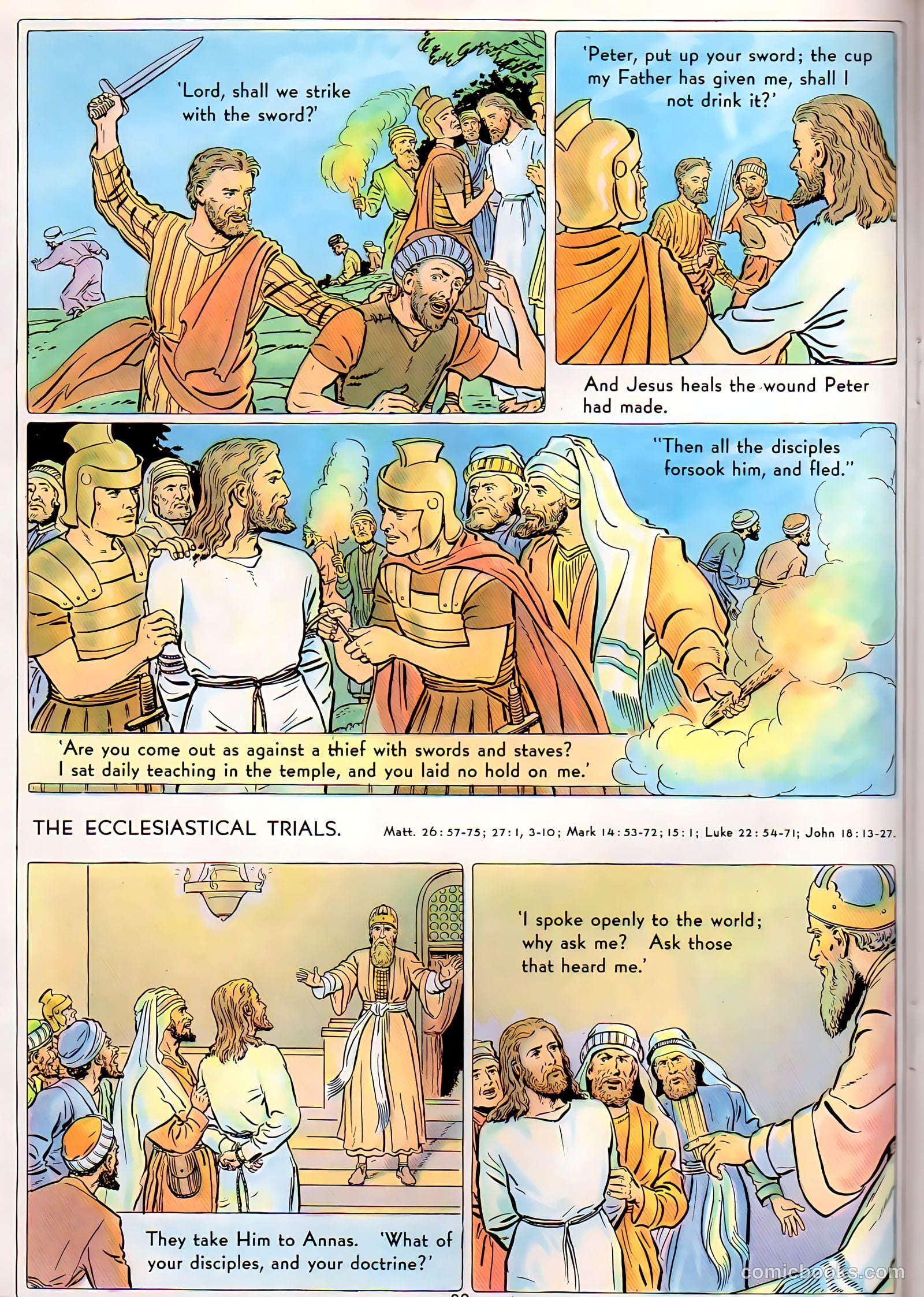 The Life of Christ Visualized #3 (1943) — page 22