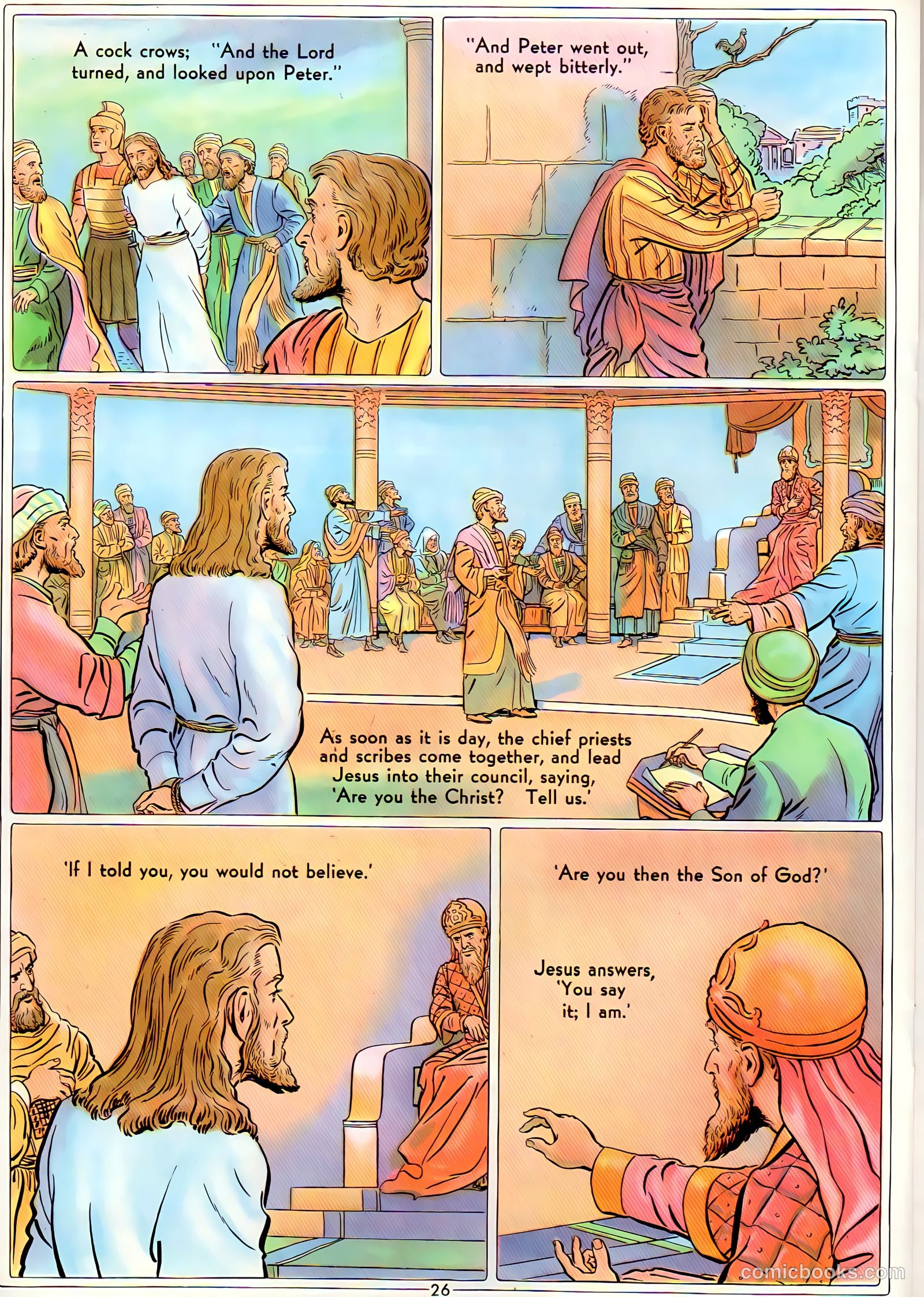 The Life of Christ Visualized #3 (1943) — page 26