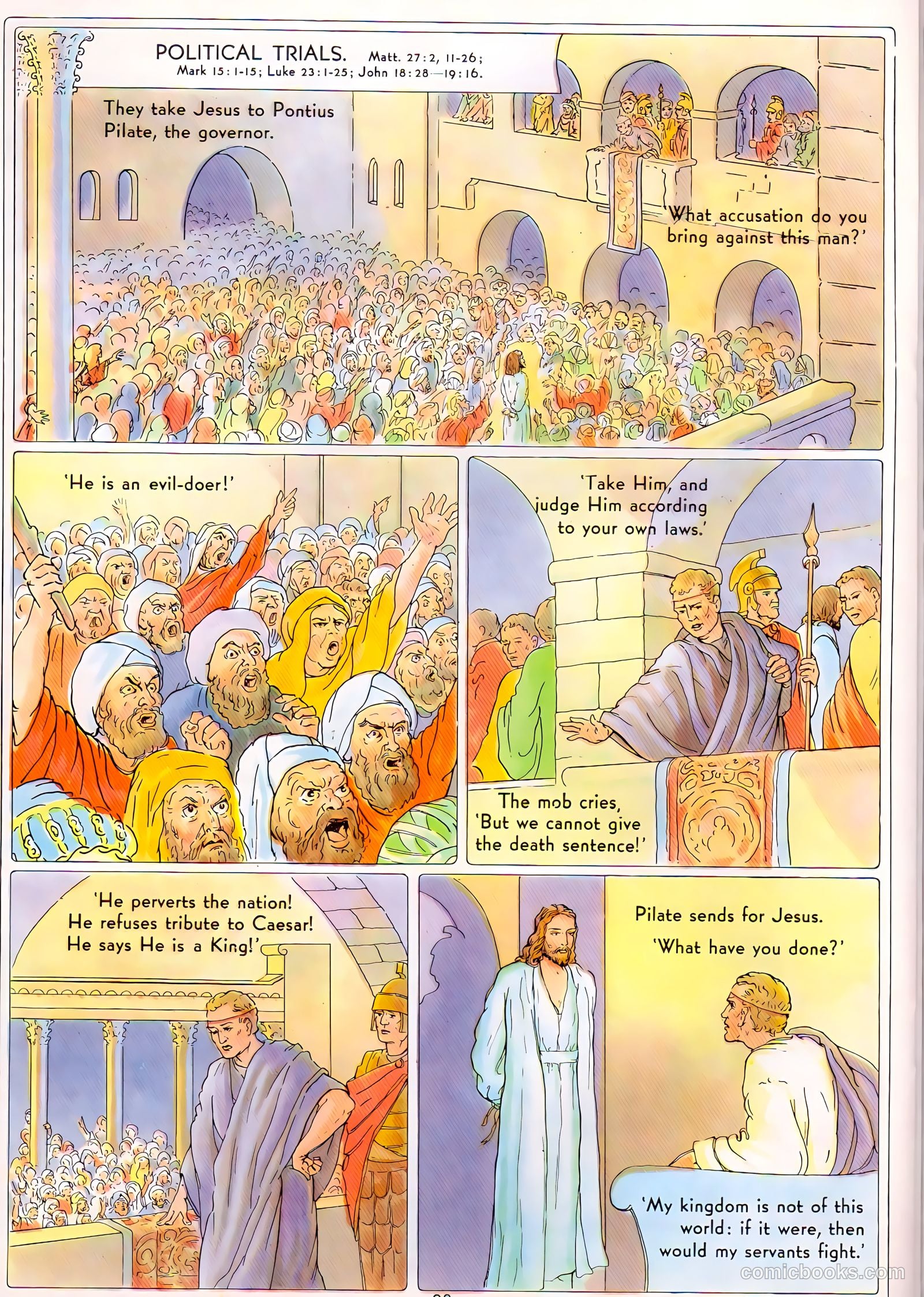 The Life of Christ Visualized #3 (1943) — page 28