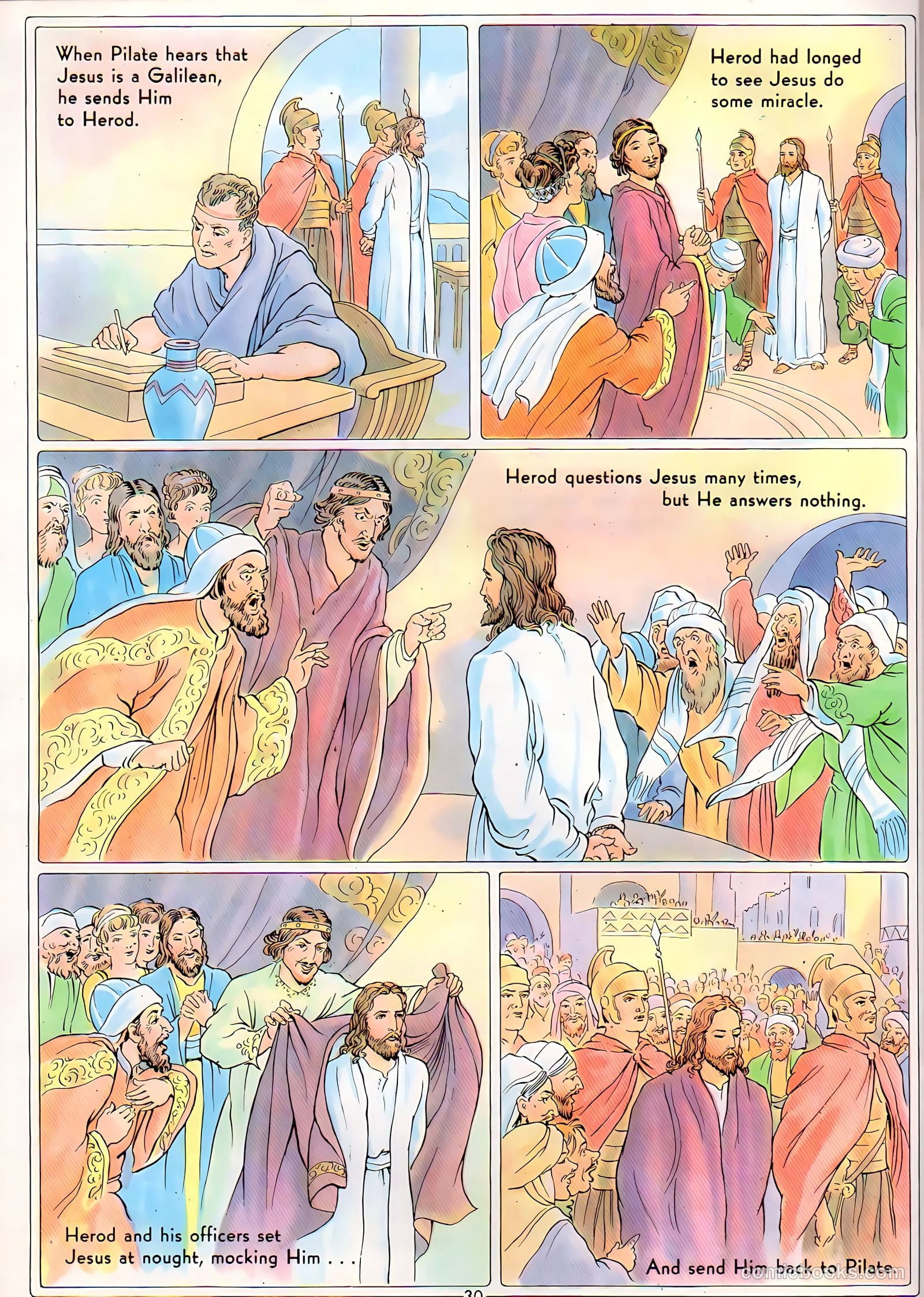 The Life of Christ Visualized #3 (1943) — page 30