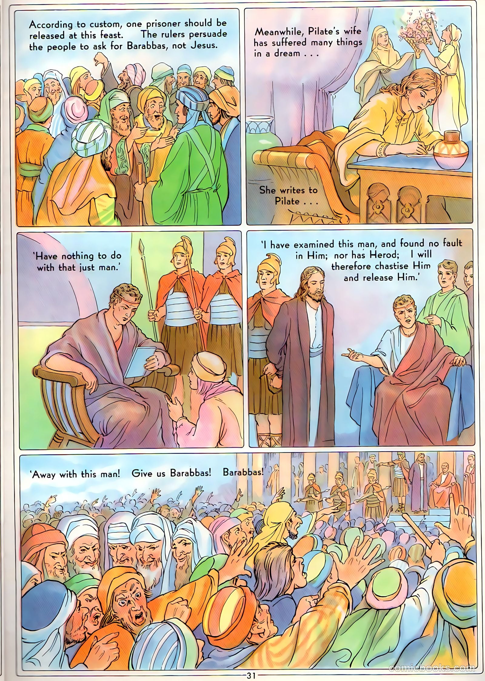 The Life of Christ Visualized #3 (1943) — page 31