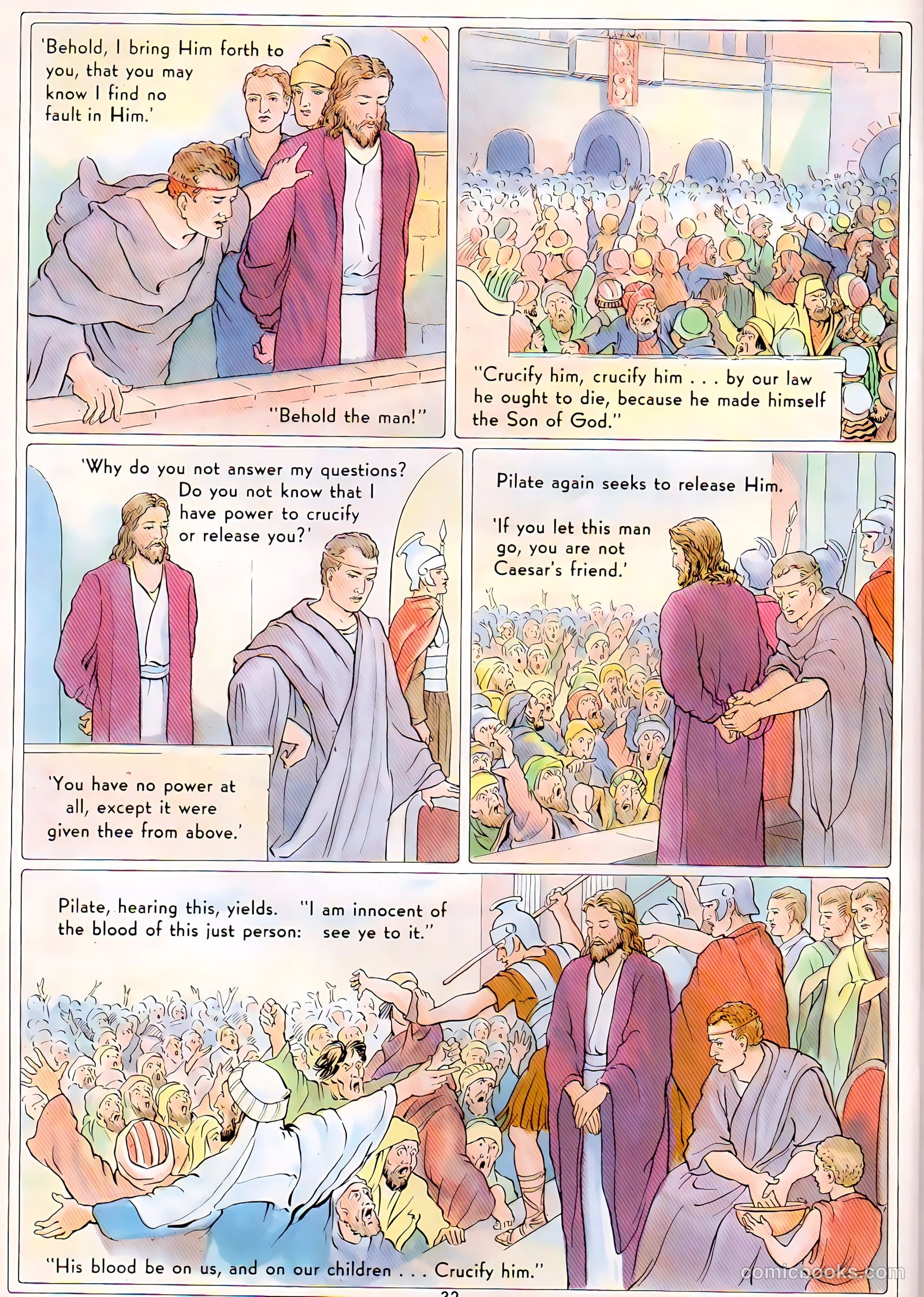 The Life of Christ Visualized #3 (1943) — page 32