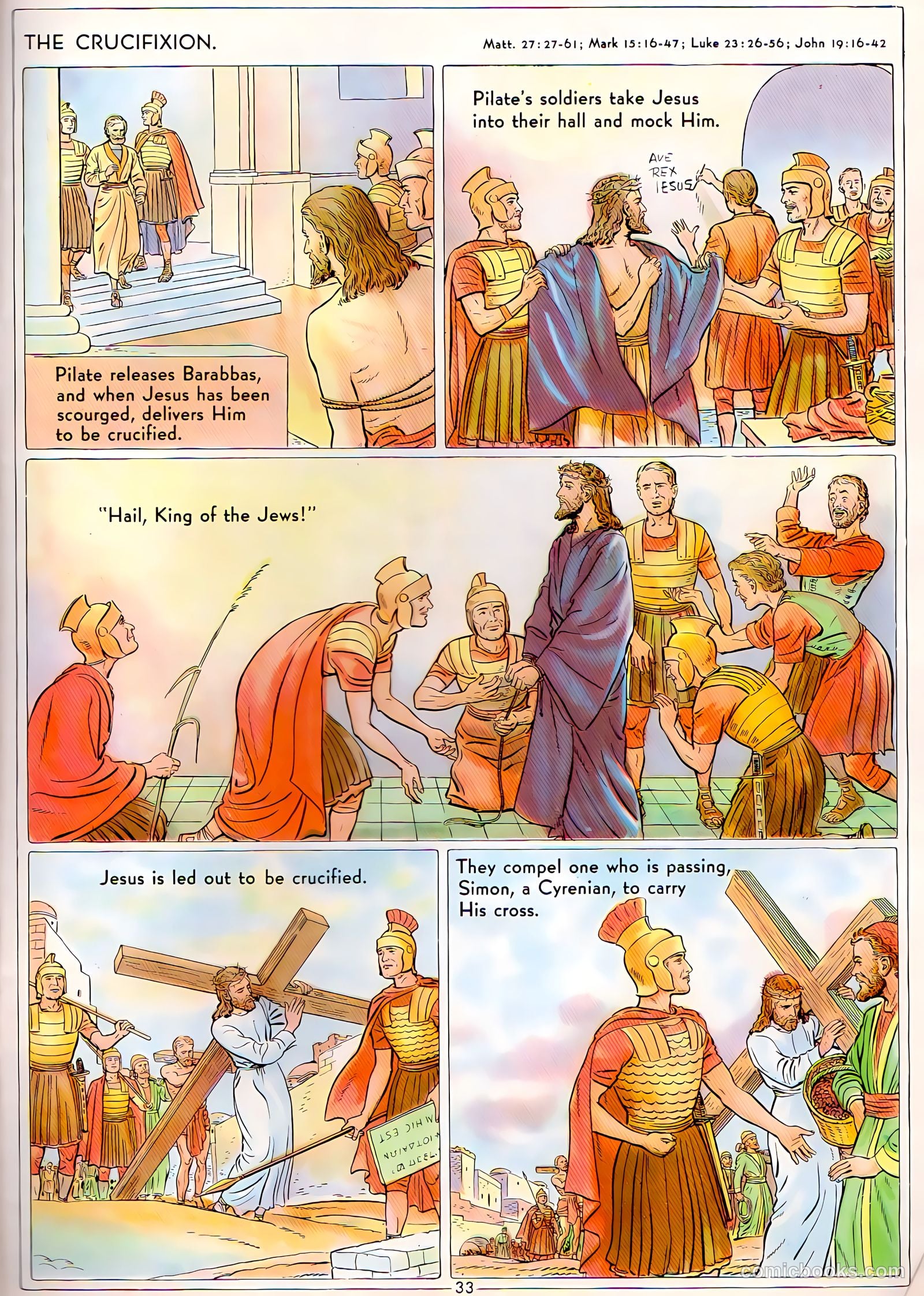 The Life of Christ Visualized #3 (1943) — page 33