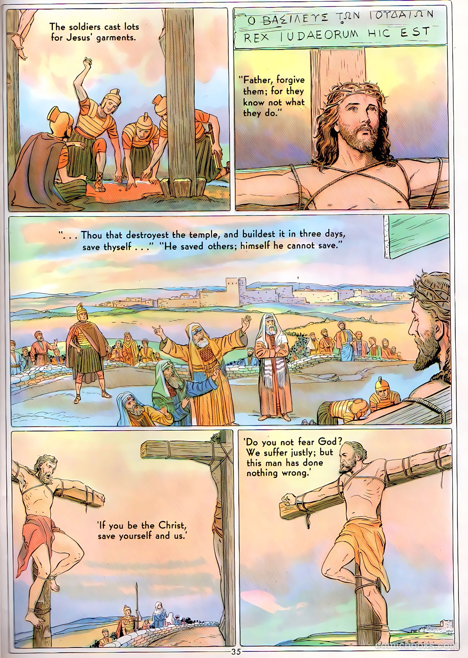 The Life of Christ Visualized #3 (1943) — page 35