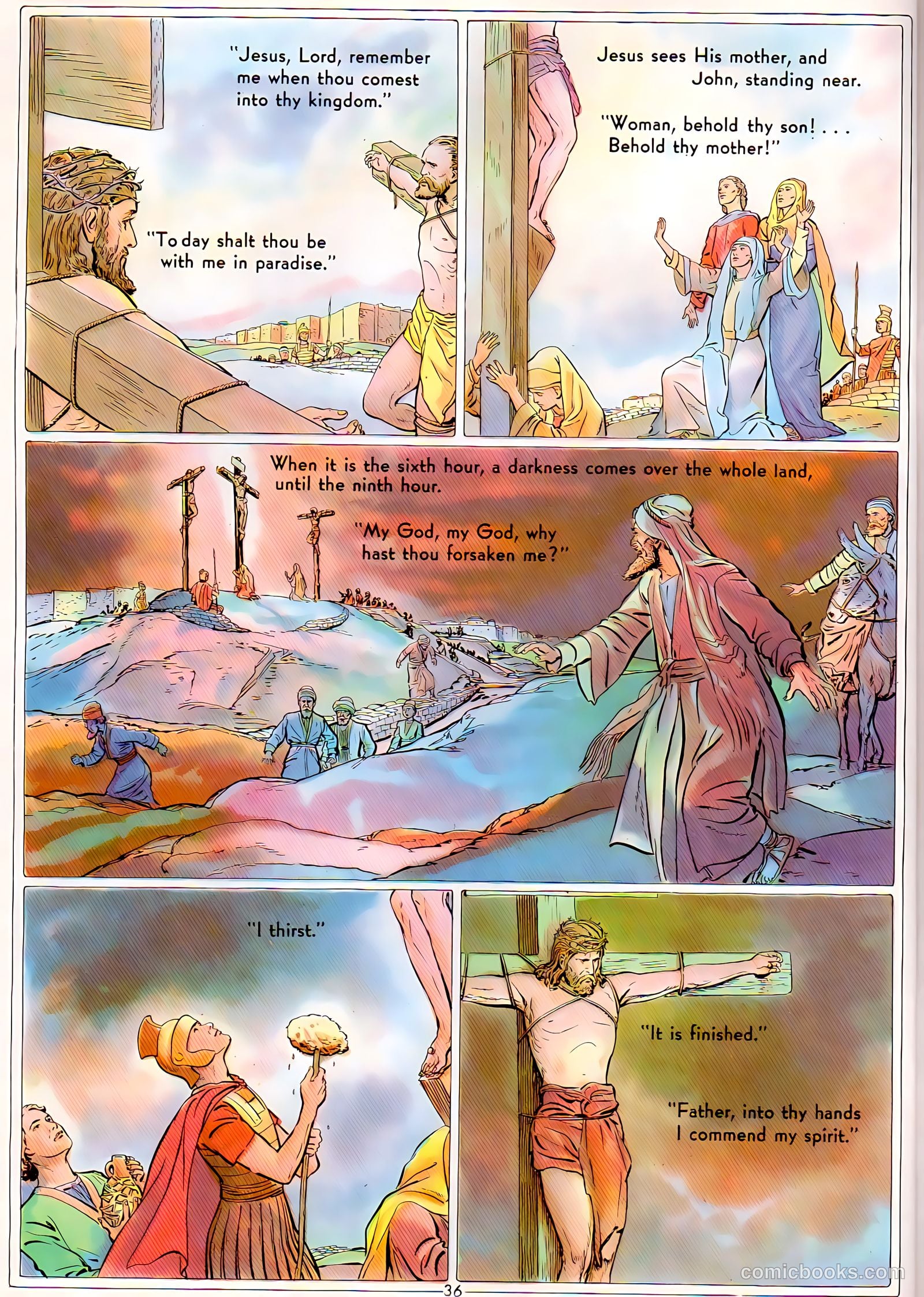 The Life of Christ Visualized #3 (1943) — page 36