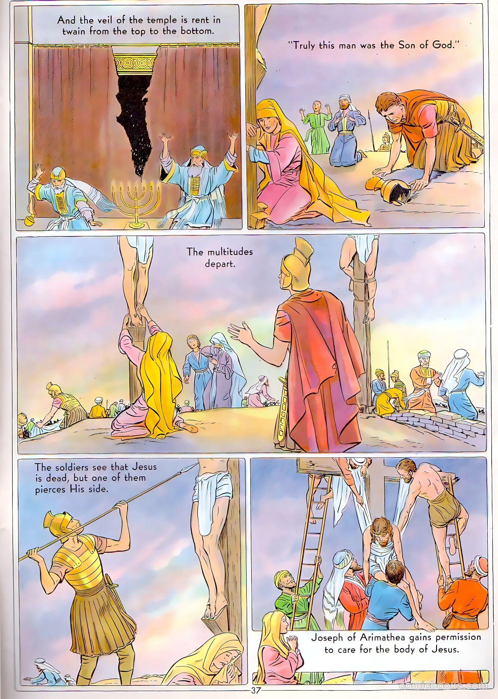 The Life of Christ Visualized #3 (1943) — page 37