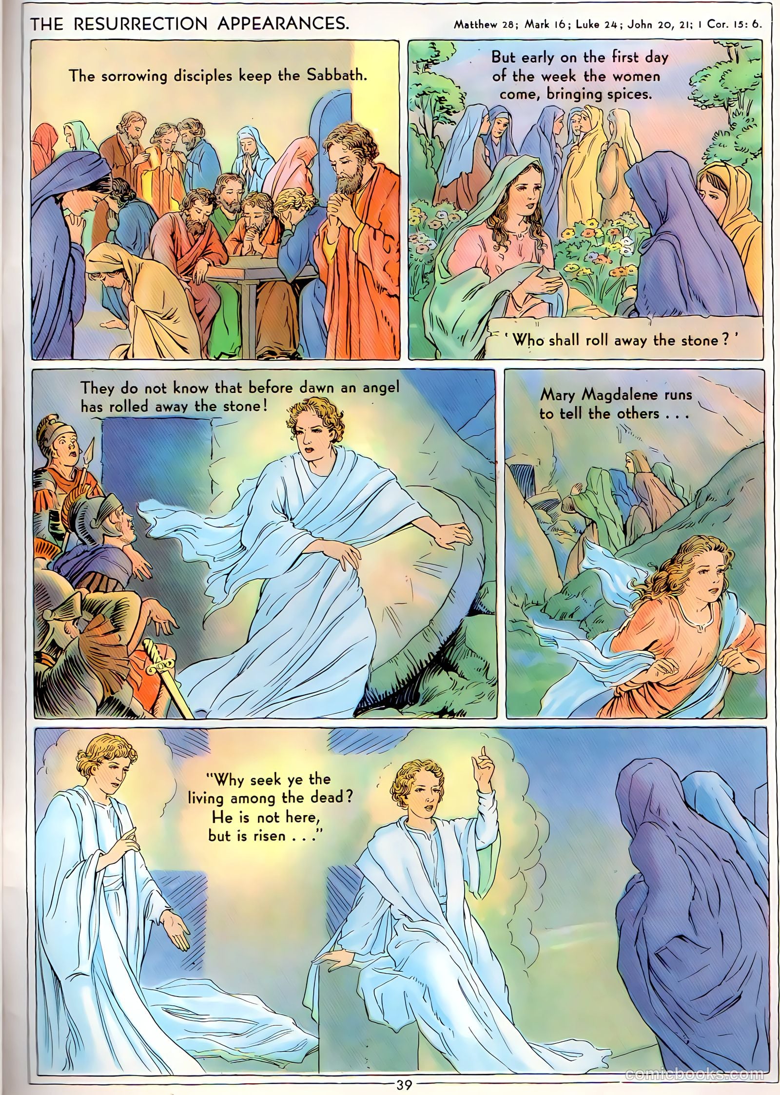 The Life of Christ Visualized #3 (1943) — page 39