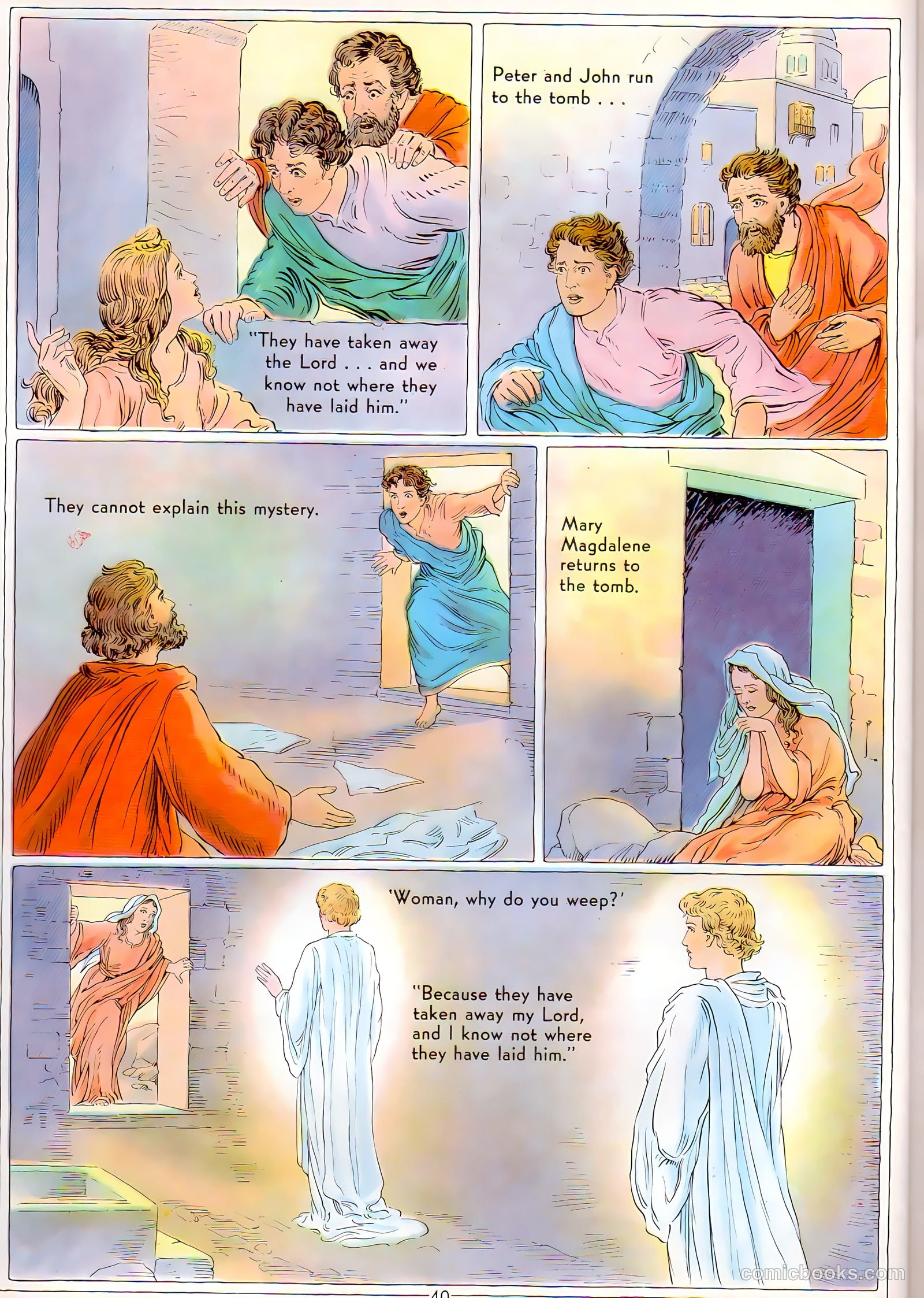 The Life of Christ Visualized #3 (1943) — page 40