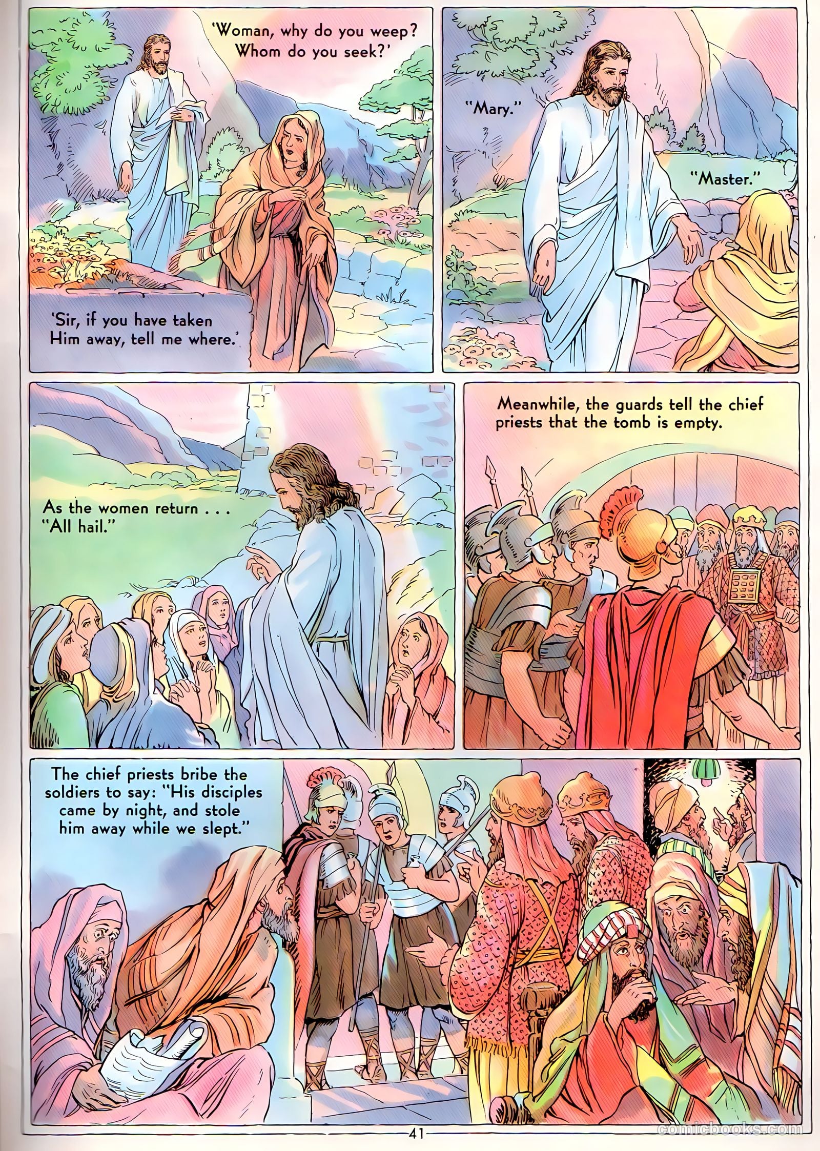The Life of Christ Visualized #3 (1943) — page 41