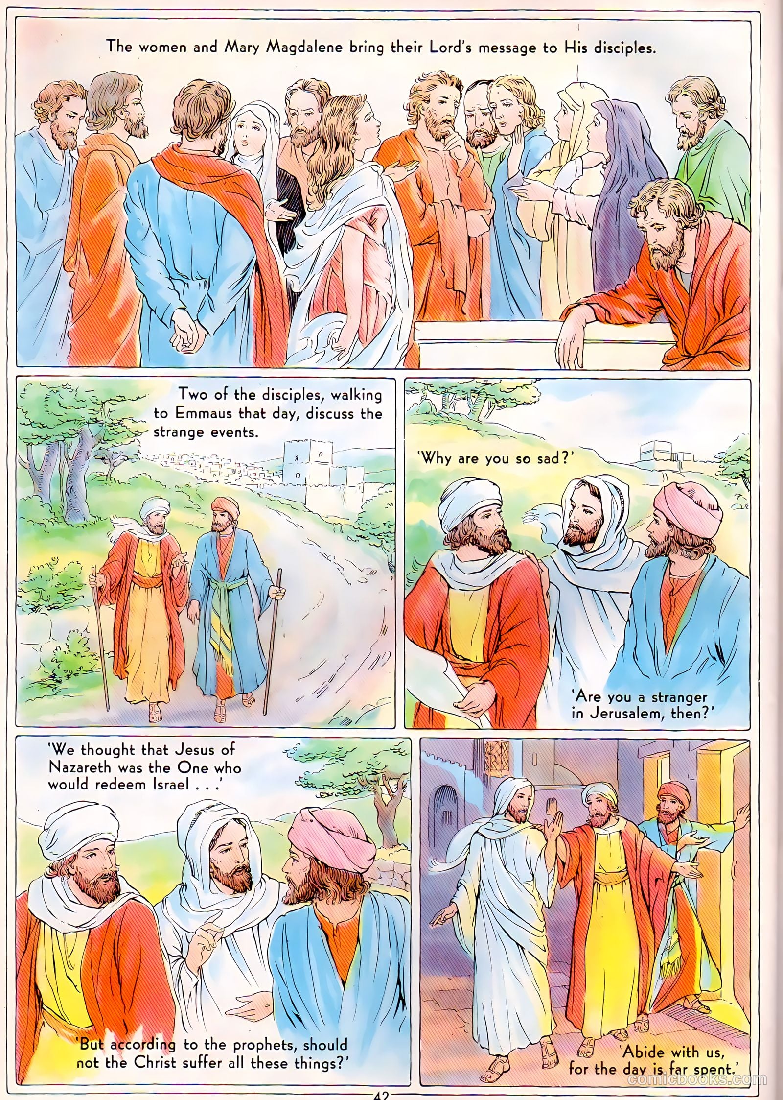The Life of Christ Visualized #3 (1943) — page 42